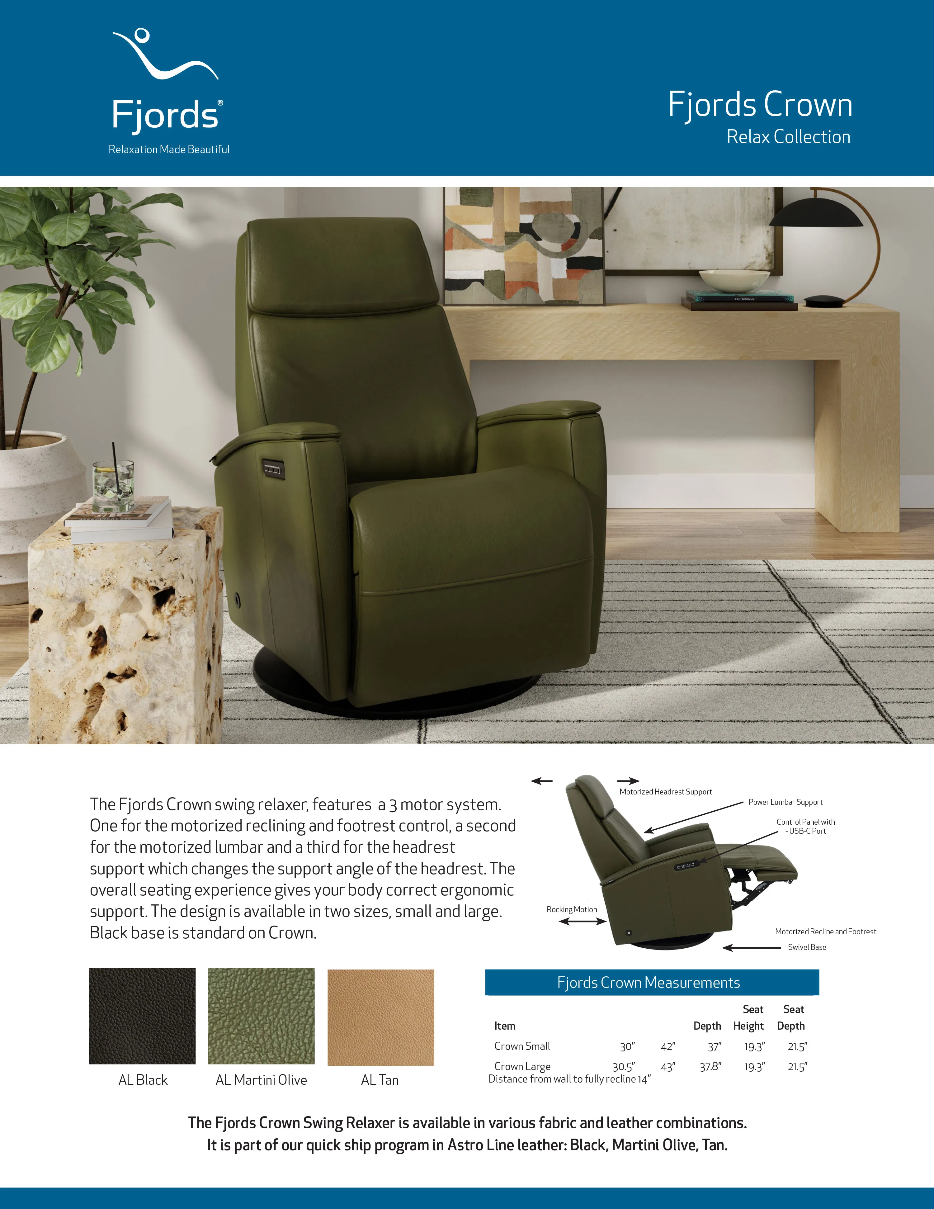 Crown Triple Power Swivel Glider Relaxer Recliner (IN STOCK) olive 6 Crown Triple Power Swivel Glider Relaxer Recliner (IN STOCK) olive