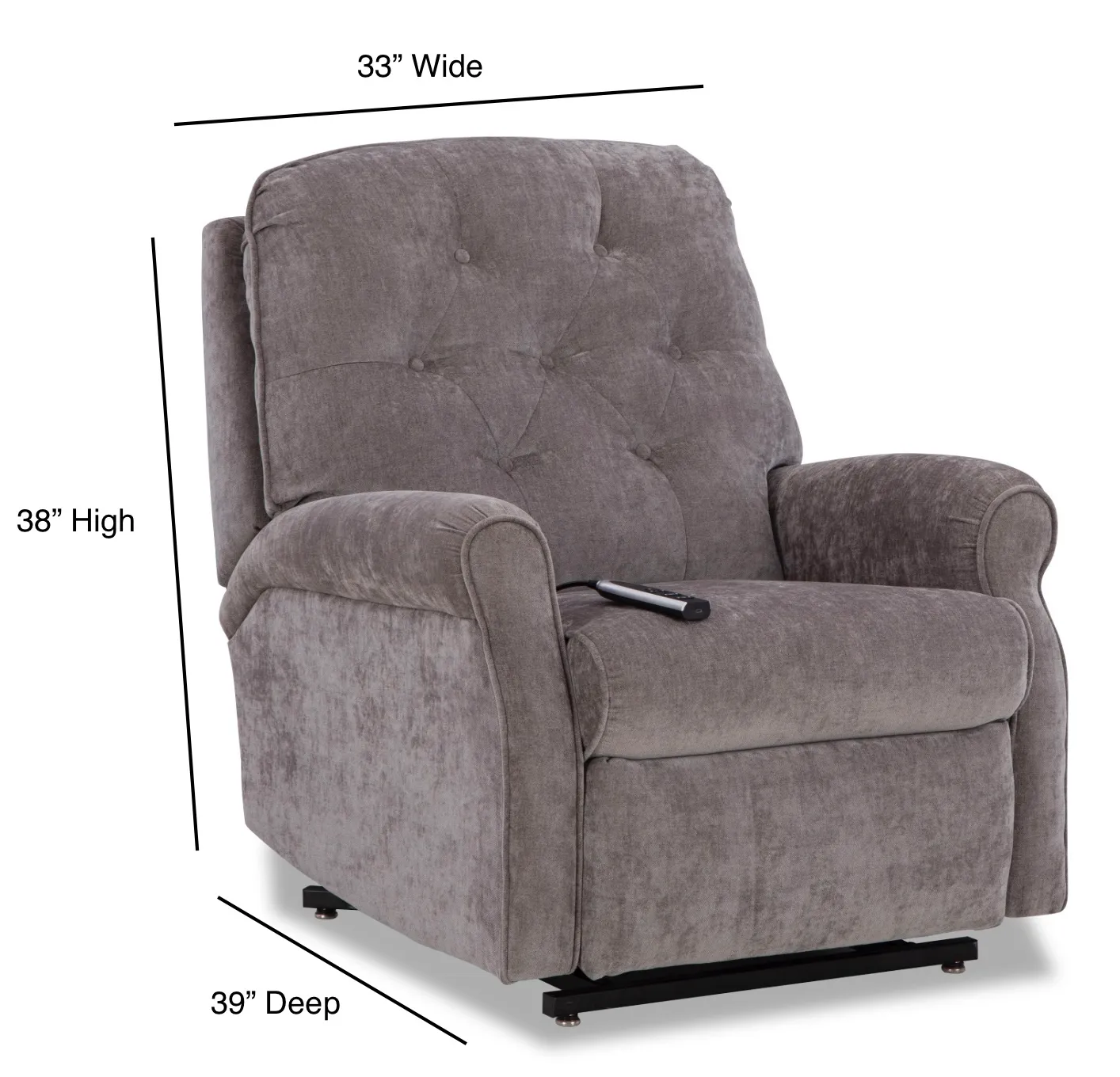 Dori Zero Gravity Power Lift Recliner Slate (In stock) 2 Dori Zero Gravity Power Lift Recliner Slate (In stock)