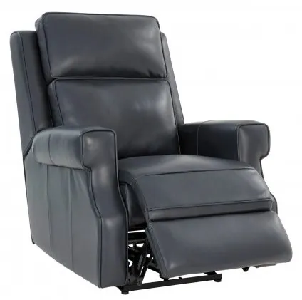 Durham Power Recliner w/Power Head Rest & Power Lumbar (Blue) In stock 19 Durham Power Recliner w/Power Head Rest & Power Lumbar (Blue) In stock