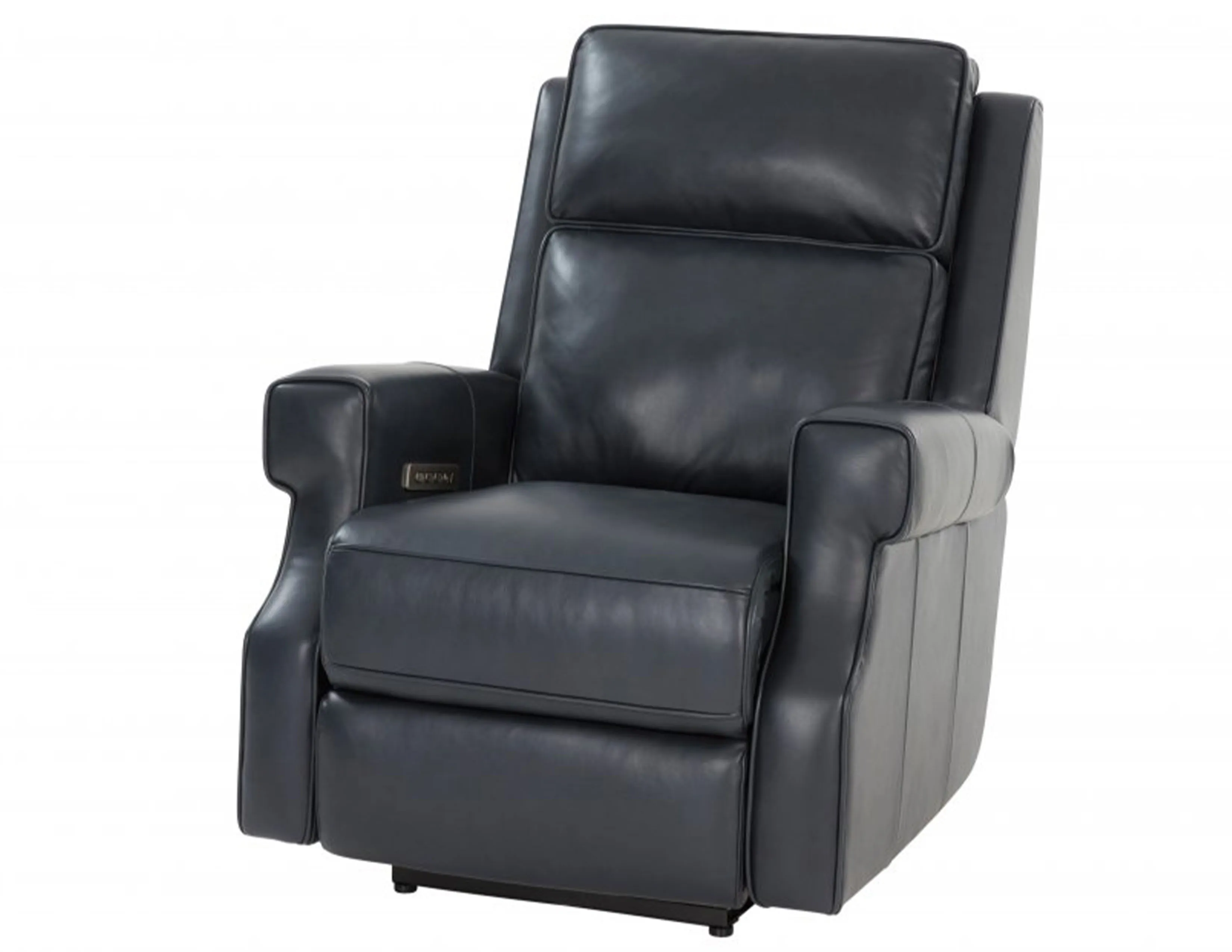 Durham Power Recliner w/Power Head Rest & Power Lumbar (Blue) In stock 5 Durham Power Recliner w/Power Head Rest & Power Lumbar (Blue) In stock