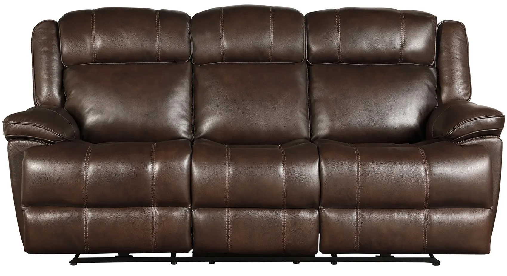 Eclipse Leather Power Headrest Power Recliner Brown (In stock - Fast shipping) 6 Eclipse Leather Power Headrest Power Recliner Brown (In stock - Fast shipping)