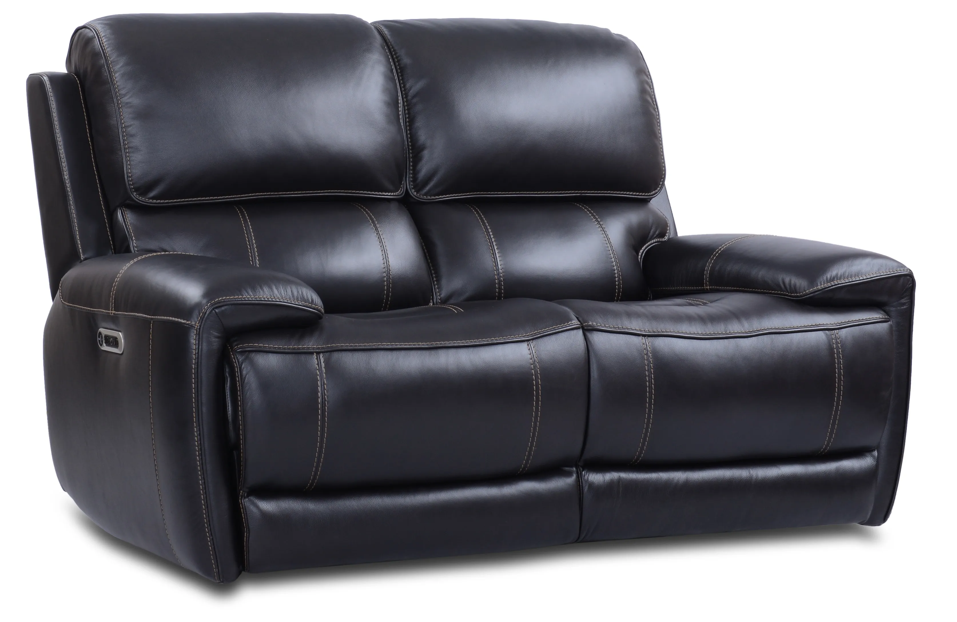 Empire Leather Power Headrest Power Recliner Blackberry (In stock - Fast shipping) 14 Empire Leather Power Headrest Power Recliner Blackberry (In stock - Fast shipping)