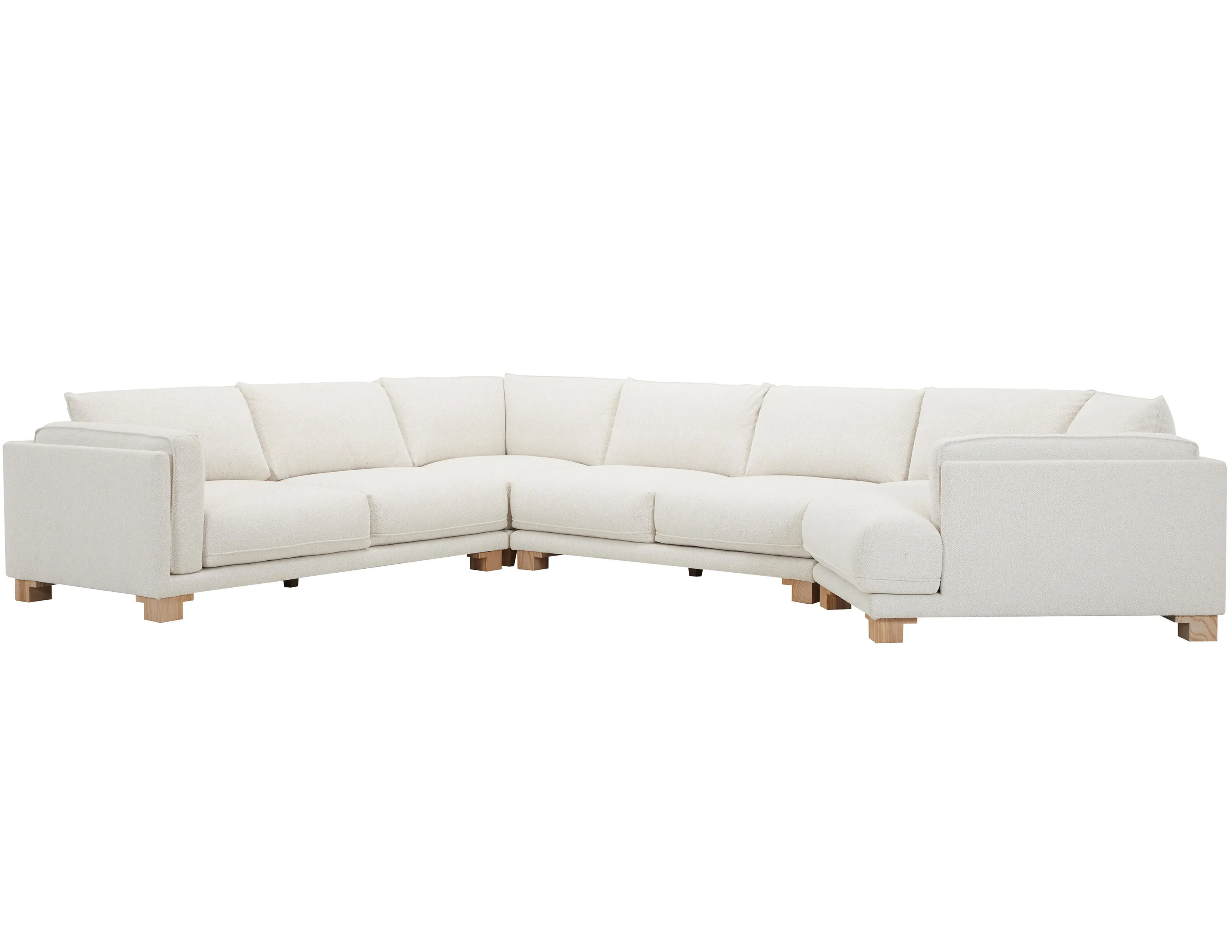 Escape Four Piece Stationary Sectional Mist (In stock - Fast shipping) 1 Escape Four Piece Stationary Sectional Mist (In stock - Fast shipping)