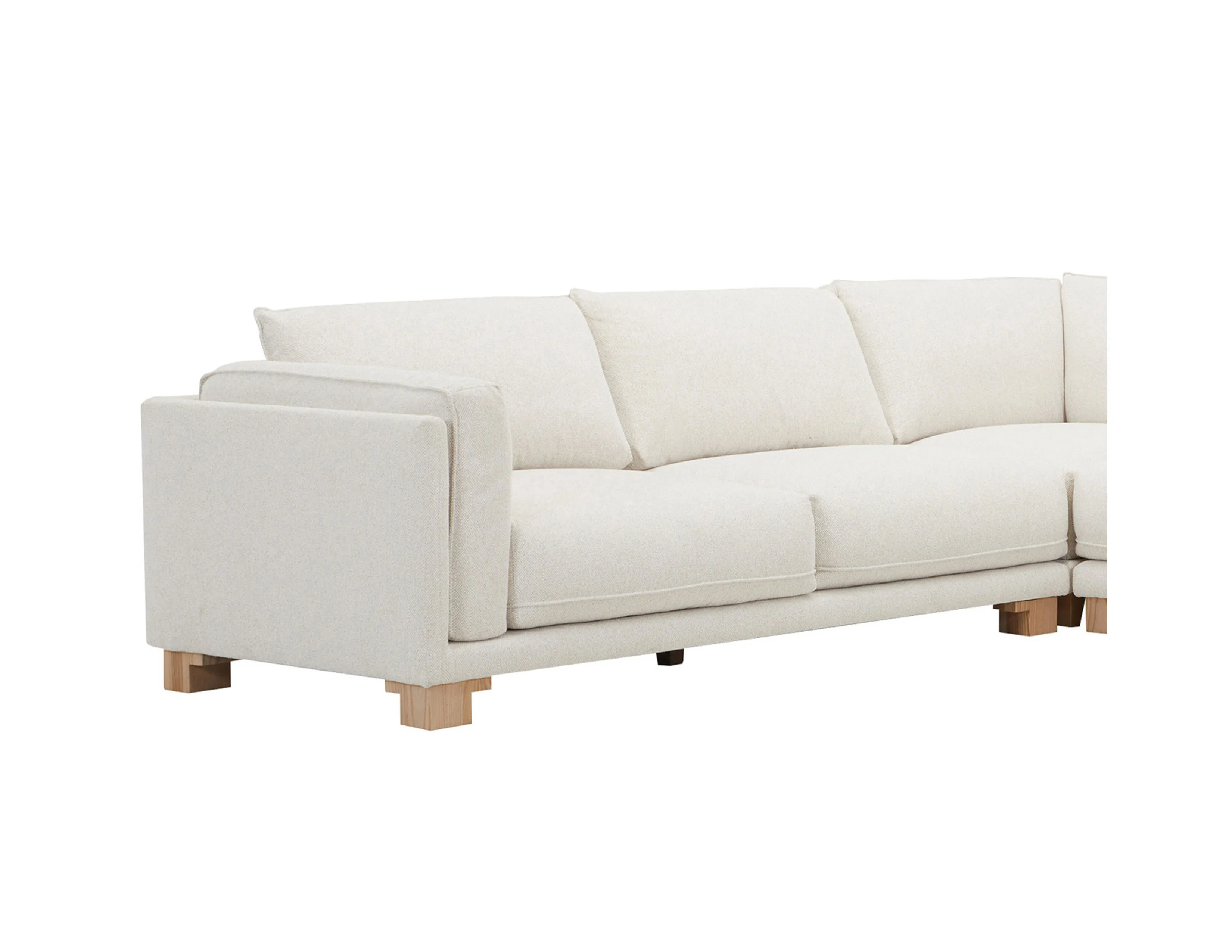 Escape Four Piece Stationary Sectional Mist (In stock - Fast shipping) 2 Escape Four Piece Stationary Sectional Mist (In stock - Fast shipping)