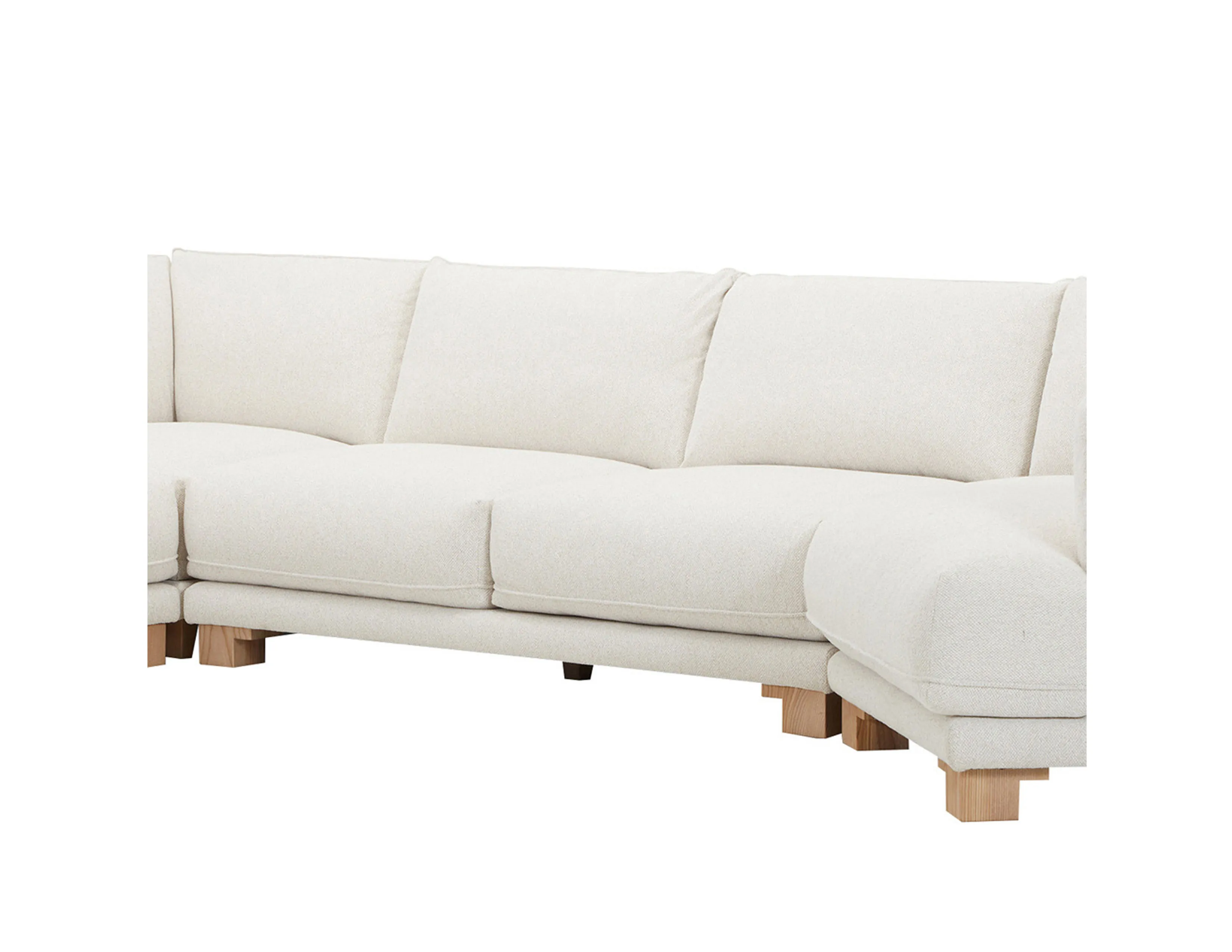 Escape Four Piece Stationary Sectional Mist (In stock - Fast shipping) 4 Escape Four Piece Stationary Sectional Mist (In stock - Fast shipping)