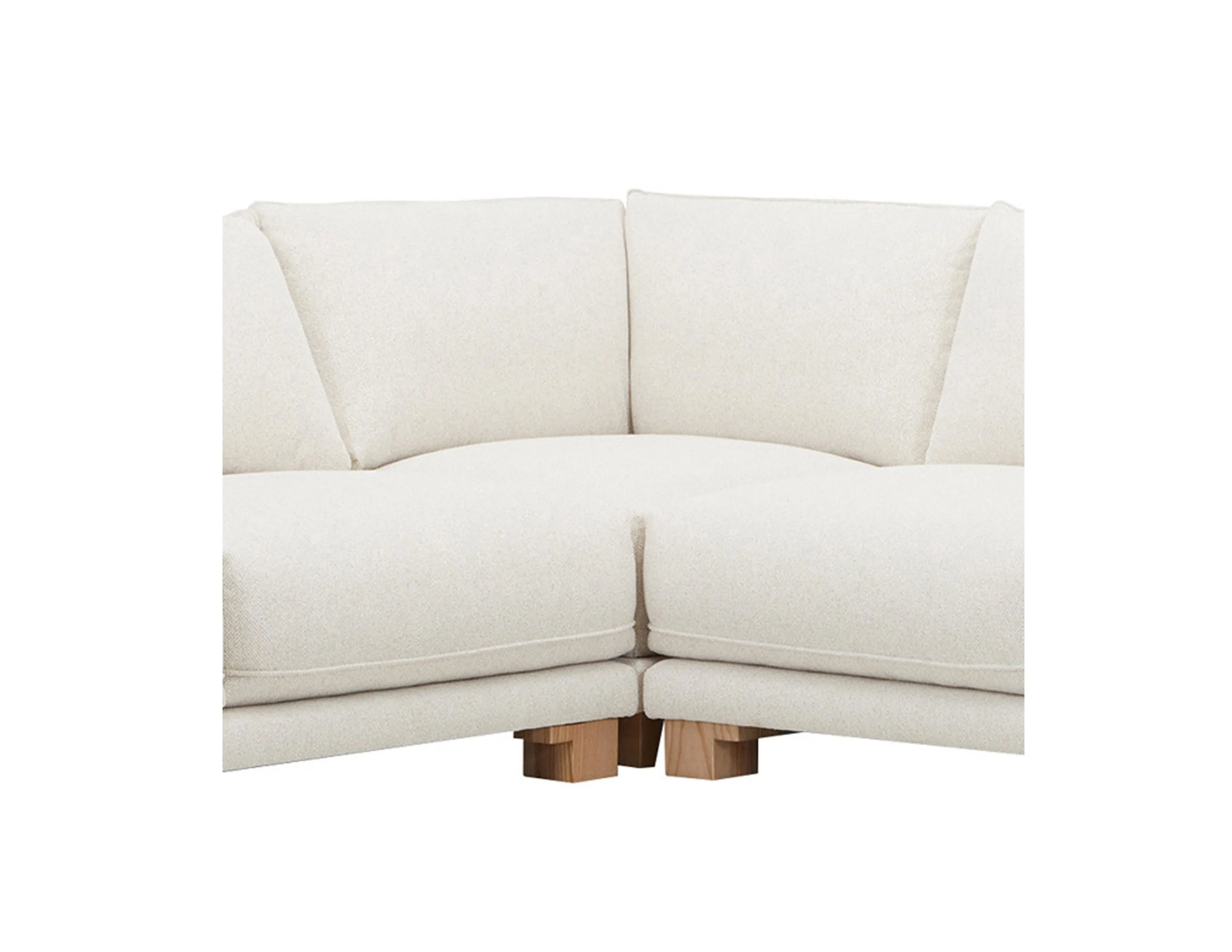 Escape Four Piece Stationary Sectional Mist (In stock - Fast shipping) 5 Escape Four Piece Stationary Sectional Mist (In stock - Fast shipping)