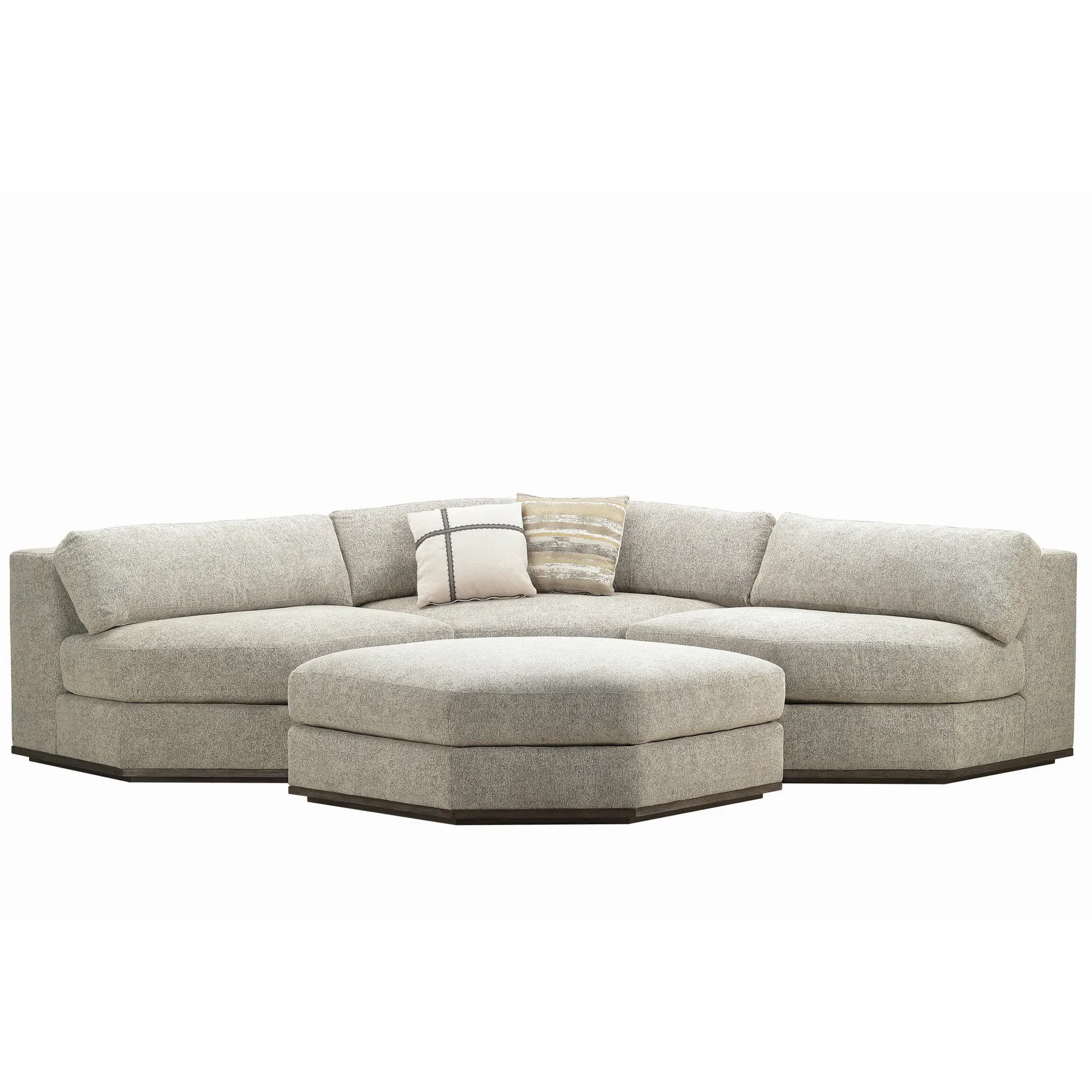 Geode Uph - Diamond 3pc Sectional 1 Geode Uph - Diamond 3pc Sectional