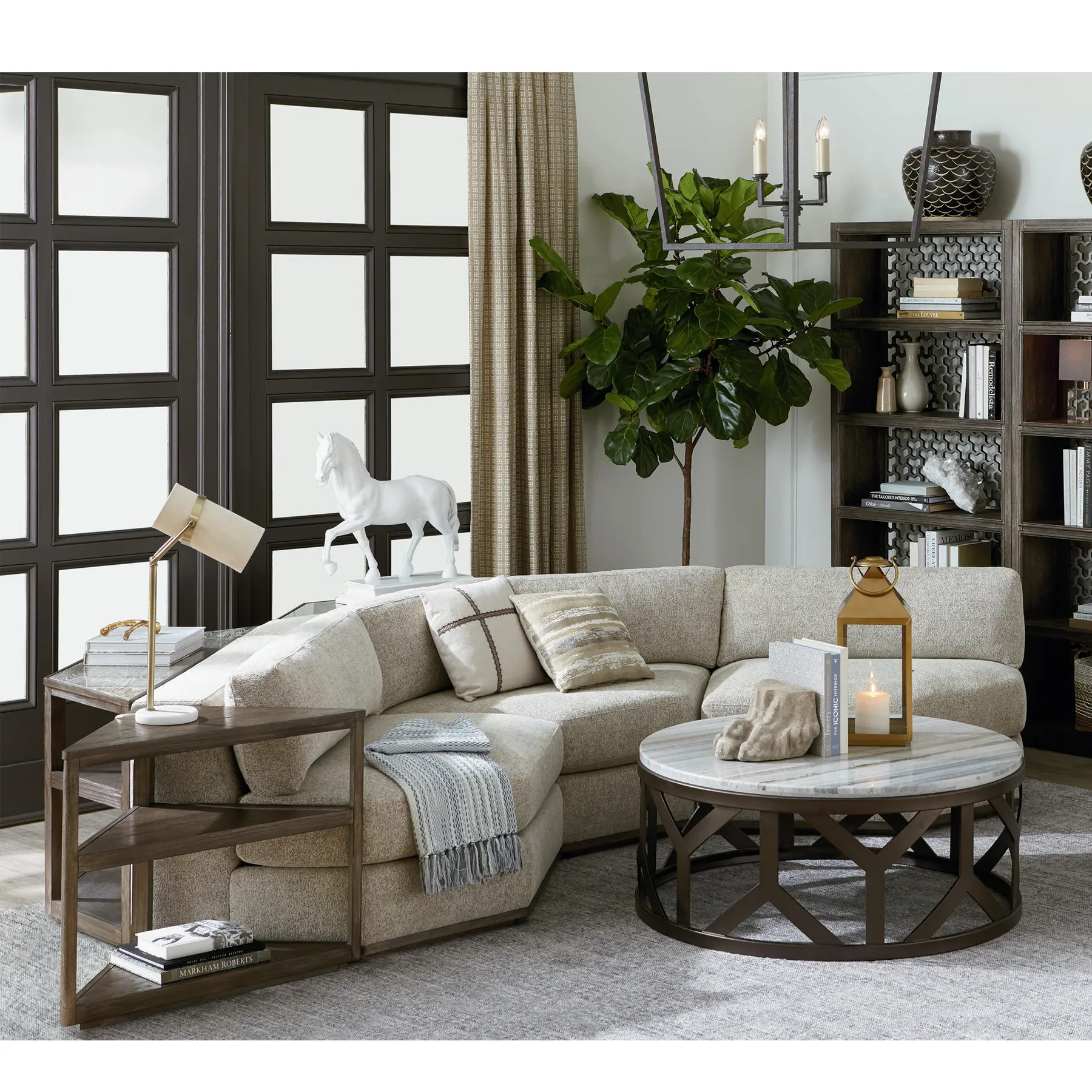 Geode Uph - Diamond 3pc Sectional 2 Geode Uph - Diamond 3pc Sectional