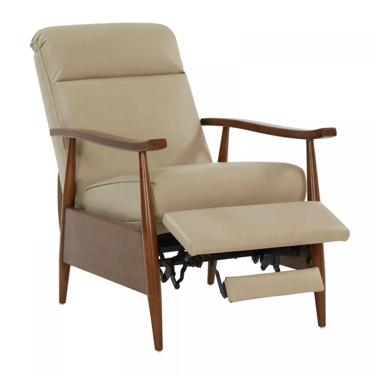 Hampton Push Thru The Arms Recliner (Cream) In stock 2 Hampton Push Thru The Arms Recliner (Cream) In stock
