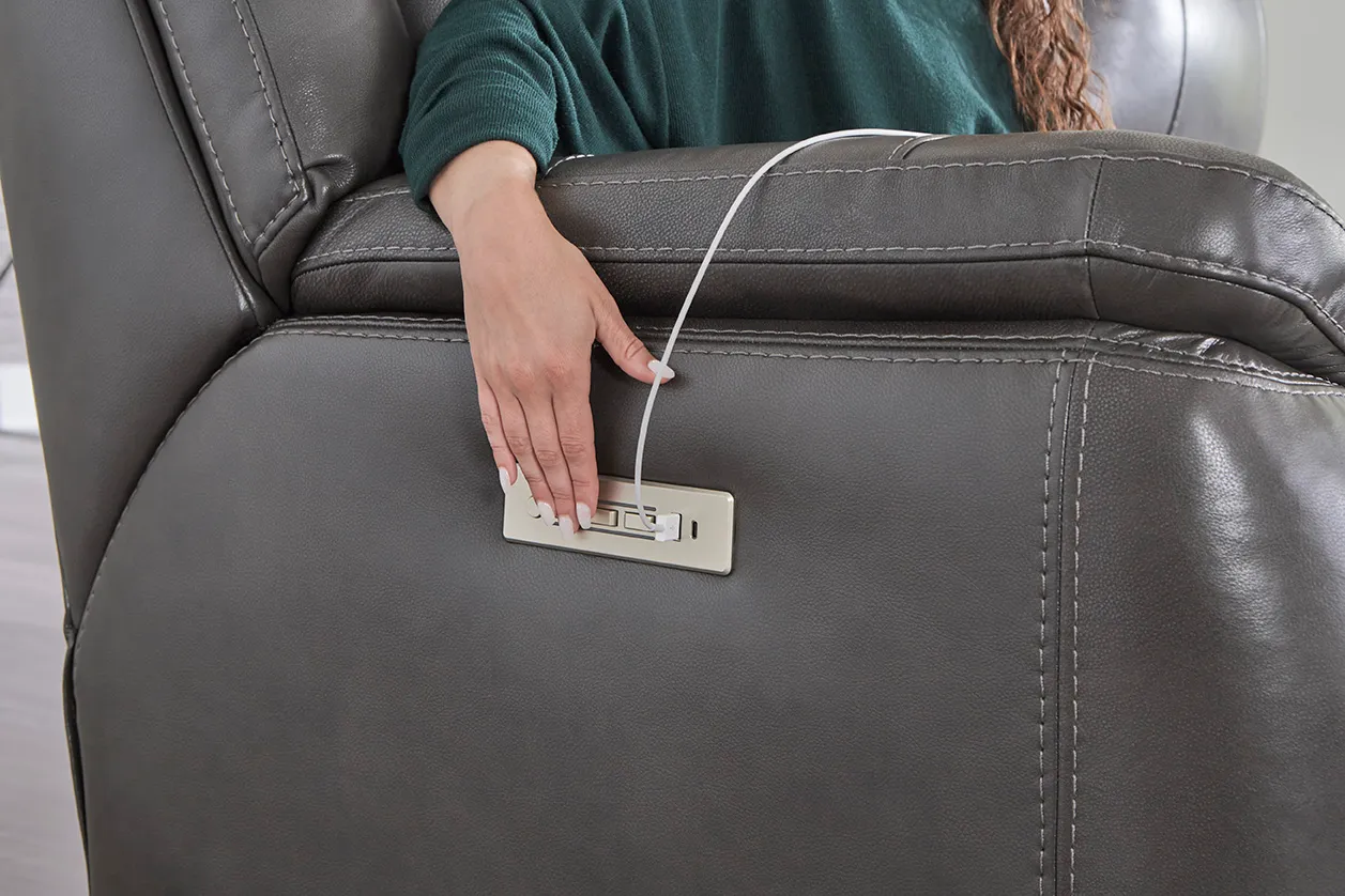Idris Zero Gravity Triple Power Wall Saver Recliner Grey (In stock) 3 Idris Zero Gravity Triple Power Wall Saver Recliner Grey (In stock)