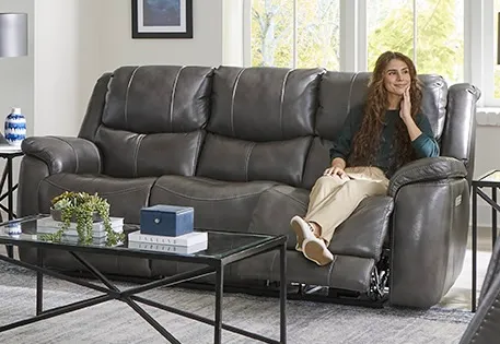 Idris Zero Gravity Triple Power Wall Saver Recliner Grey (In stock) 6 Idris Zero Gravity Triple Power Wall Saver Recliner Grey (In stock)