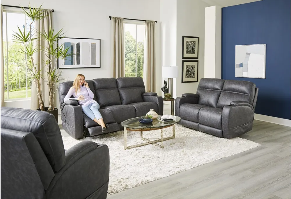 Jett Triple Power Wall Saver Recliner Grey (In stock) 7 Jett Triple Power Wall Saver Recliner Grey (In stock)