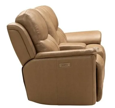 Kaden Leather Power Headrest - Power Lumbar - Power Recliner (Taupe) In stock 13 Kaden Leather Power Headrest - Power Lumbar - Power Recliner (Taupe) In stock