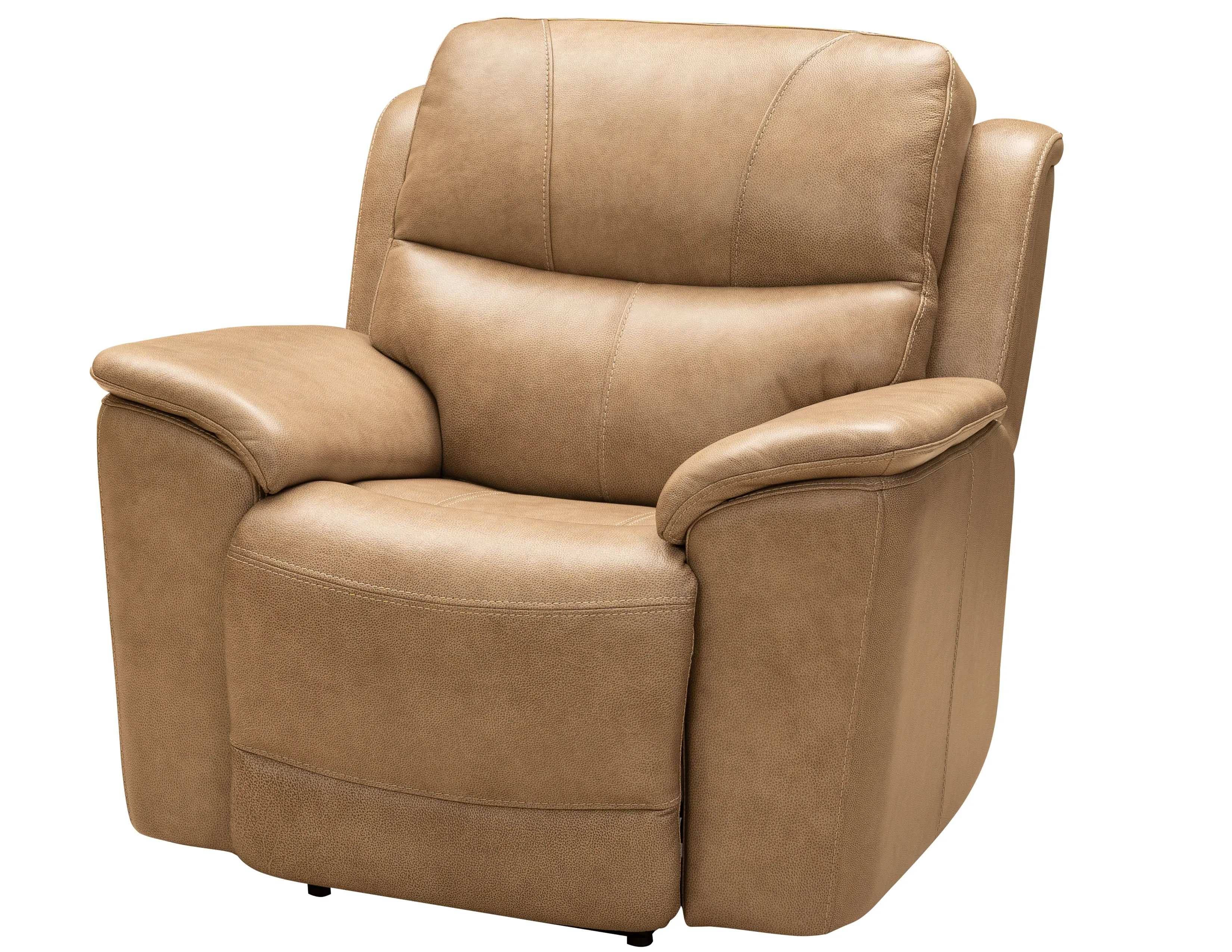 Kaden Leather Power Headrest - Power Lumbar - Power Recliner (Taupe) In stock 3 Kaden Leather Power Headrest - Power Lumbar - Power Recliner (Taupe) In stock