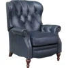 Kendall All Leather Recliner (Blue) In stock 26 Kendall All Leather Recliner (Blue) In stock