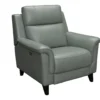 Kester Leather Power Headrest Power Recliner (Mint) In stock