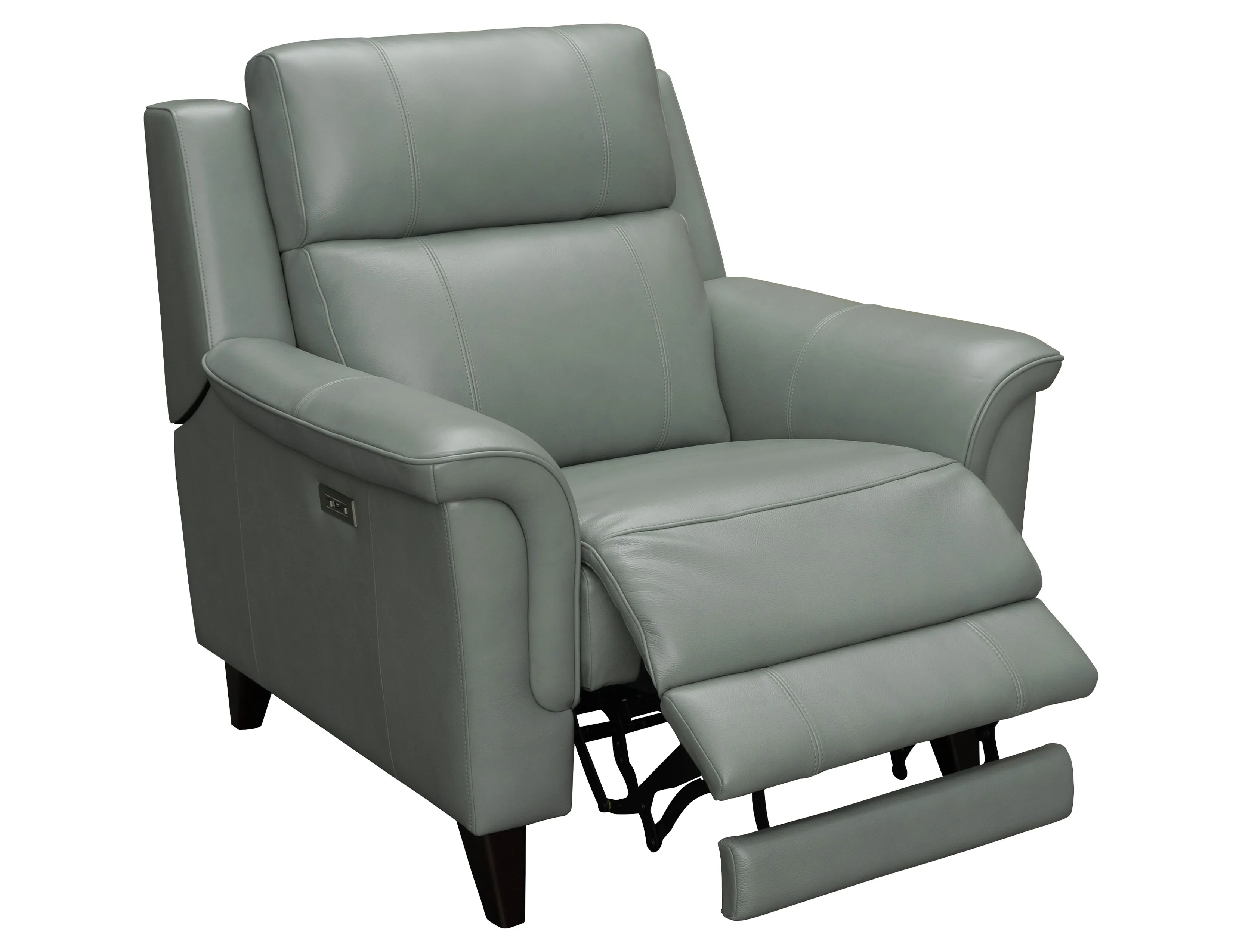 Kester Leather Power Headrest Power Recliner (Mint) In stock 2 Kester Leather Power Headrest Power Recliner (Mint) In stock