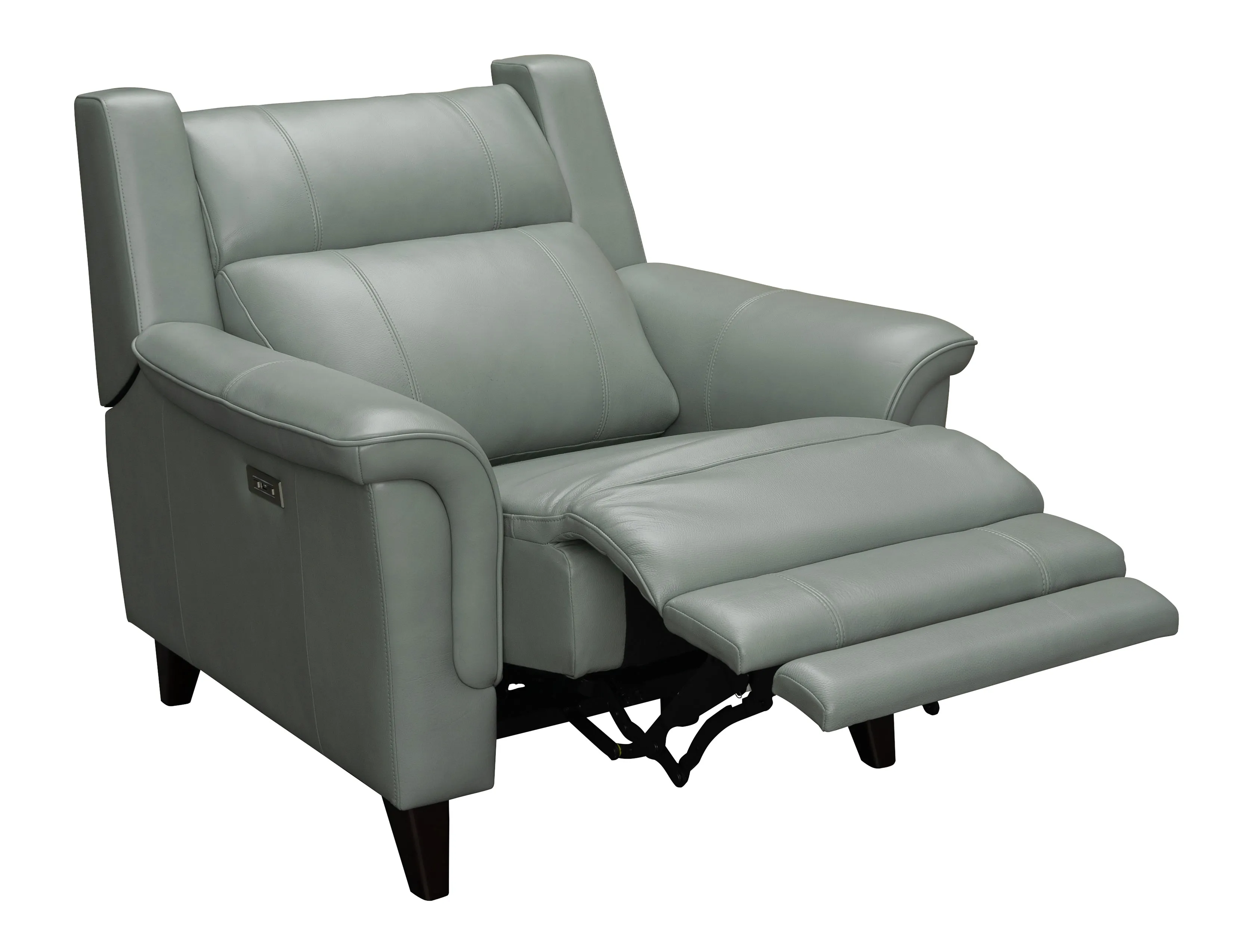 Kester Leather Power Headrest Power Recliner (Mint) In stock 3 Kester Leather Power Headrest Power Recliner (Mint) In stock
