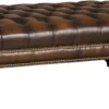 Kingley 30" x 48" Tufted Cocktail Ottoman (In stock) 4 Kingley 30" x 48" Tufted Cocktail Ottoman (In stock)