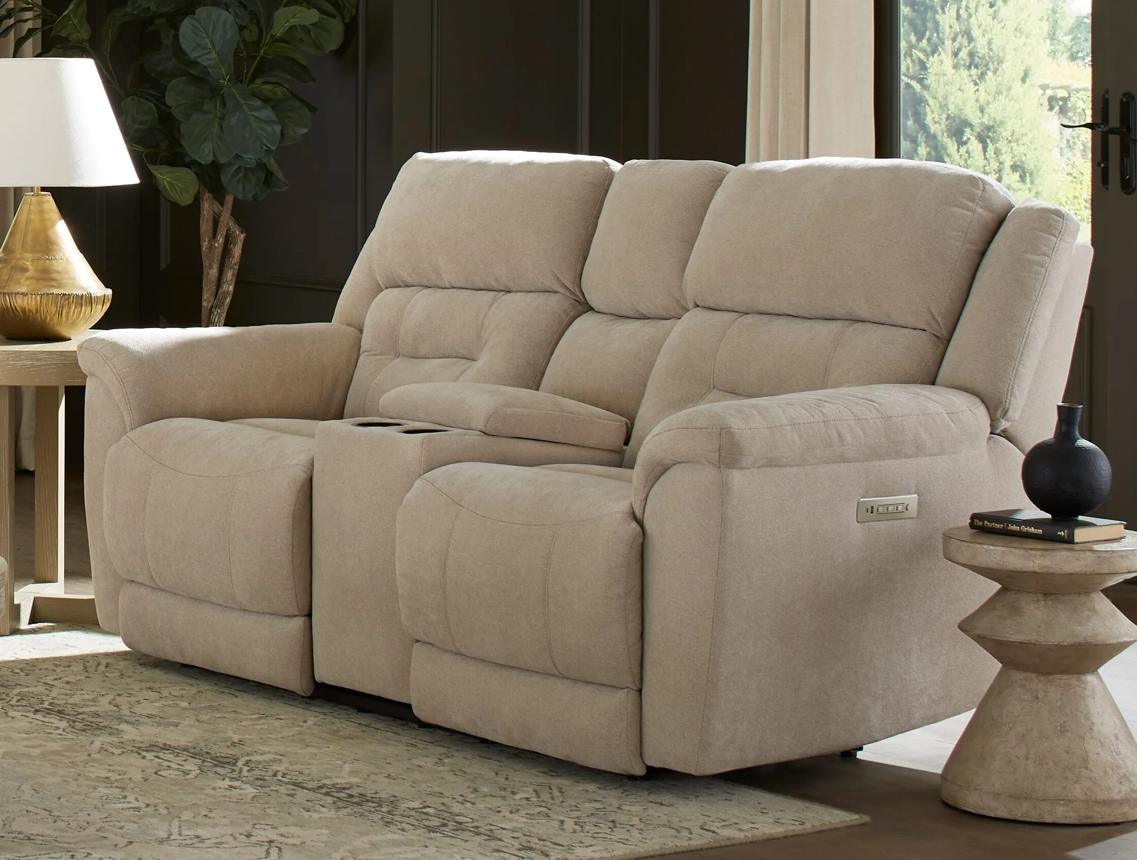 Knockout Zero Gravity Triple Power Recliner Tan (In stock) 11 Knockout Zero Gravity Triple Power Recliner Tan (In stock)