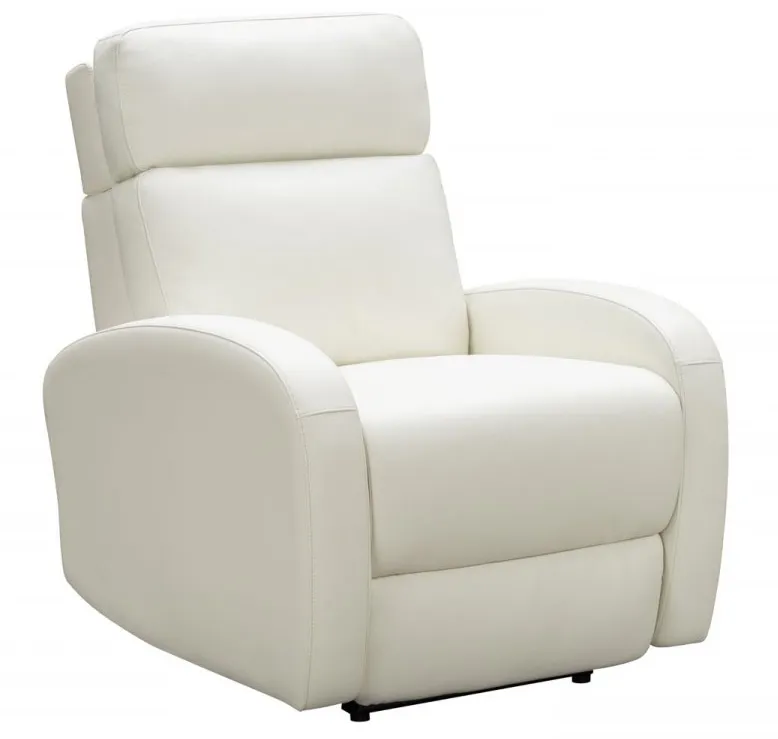 Levi Power Recliner w/"Heads-Up" Power Forward Head Rest (White) In stock 1 Levi Power Recliner w/"Heads-Up" Power Forward Head Rest (White) In stock