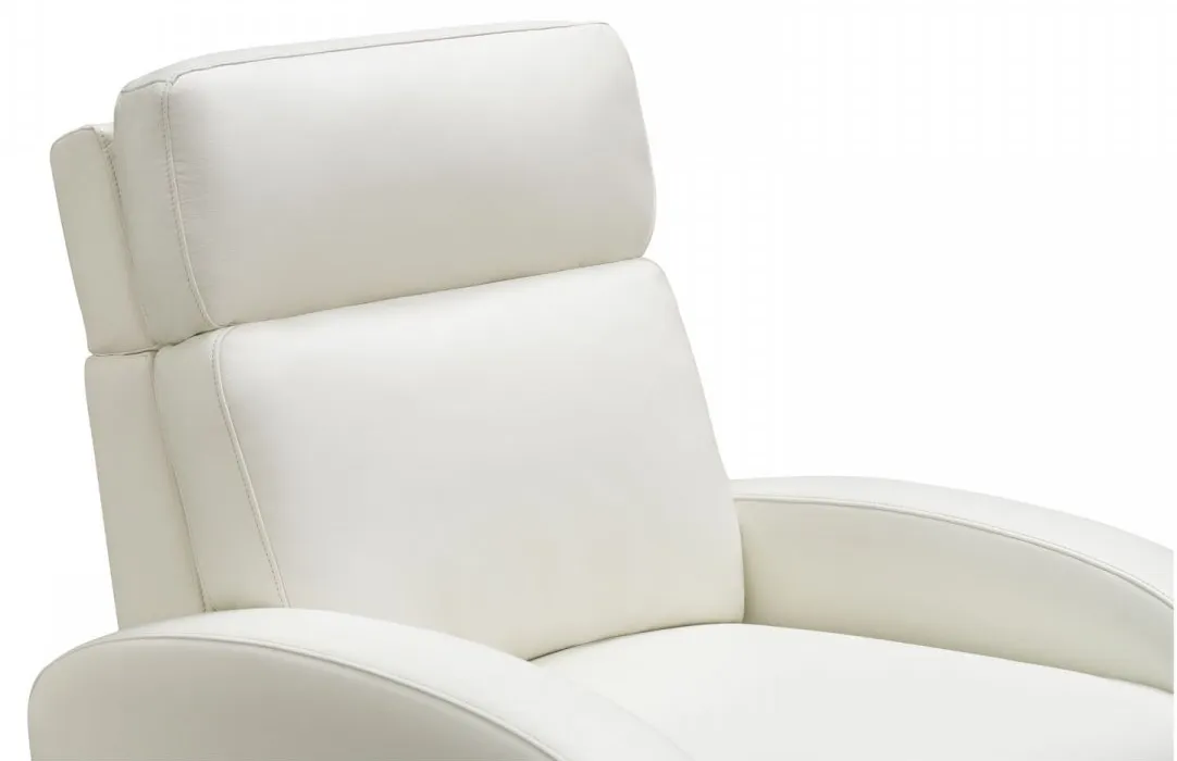 Levi Power Recliner w/"Heads-Up" Power Forward Head Rest (White) In stock 3 Levi Power Recliner w/"Heads-Up" Power Forward Head Rest (White) In stock
