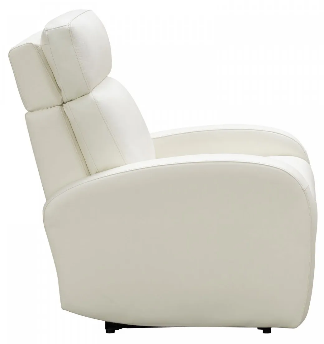 Levi Power Recliner w/"Heads-Up" Power Forward Head Rest (White) In stock 8 Levi Power Recliner w/"Heads-Up" Power Forward Head Rest (White) In stock
