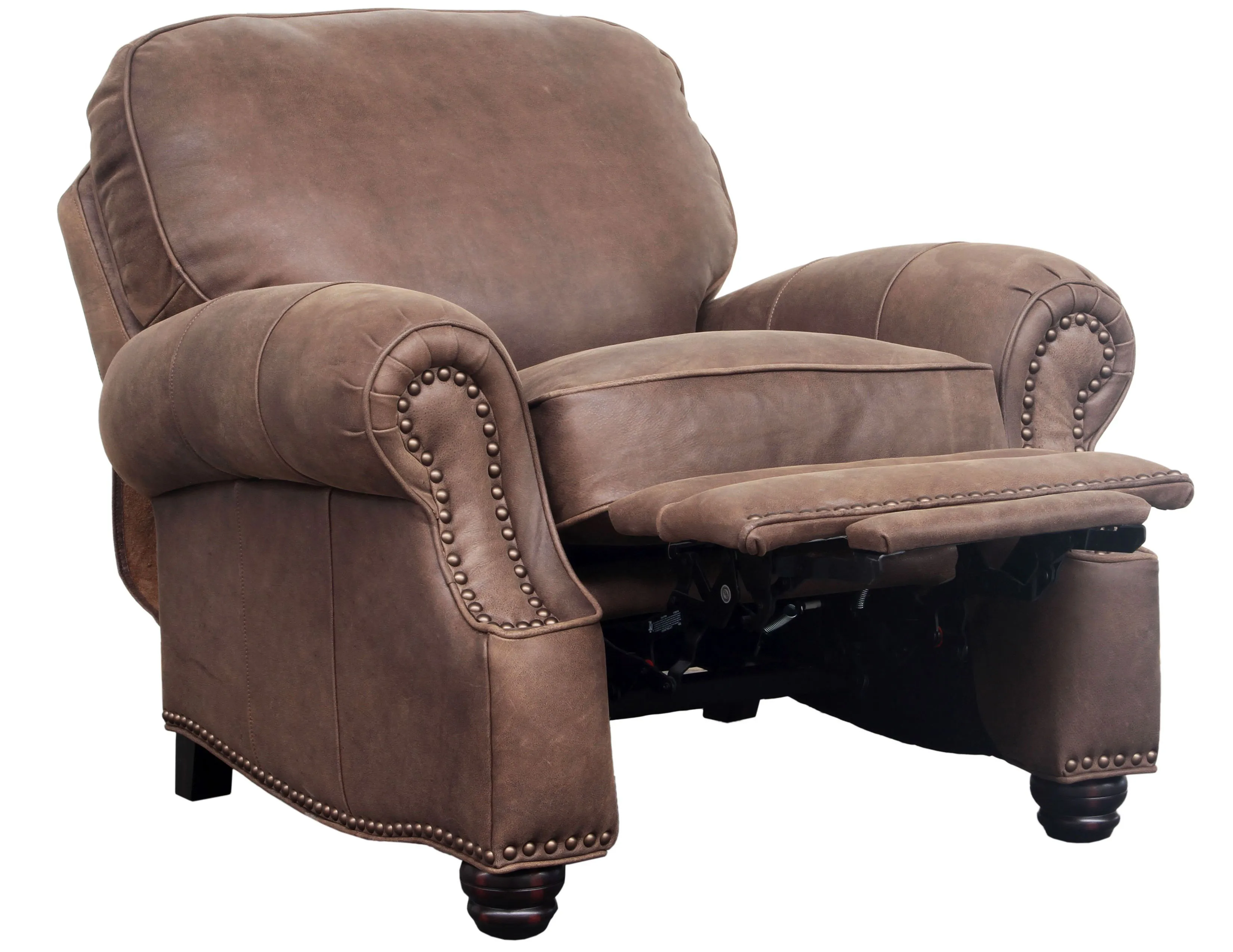 Longhorn Top Grain Leather Recliner (Bomber) In stock 3 Longhorn Top Grain Leather Recliner (Bomber) In stock