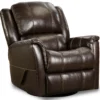 London Swivel Glider Leather Recliner Walnut (In stock) 25 London Swivel Glider Leather Recliner Walnut (In stock)