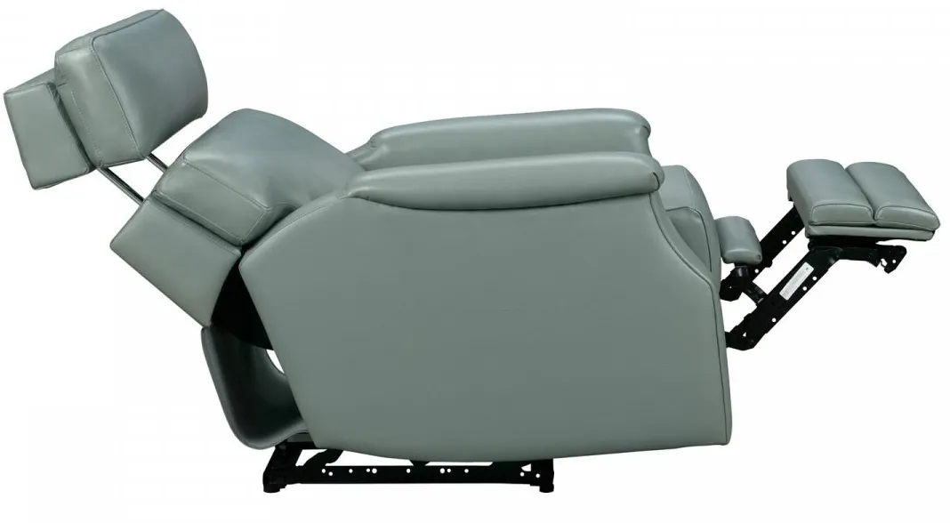 Luca Power Recliner w/ "Heads-Up" Power Forward Head Rest (Mint) In stock 7 Luca Power Recliner w/ "Heads-Up" Power Forward Head Rest (Mint) In stock