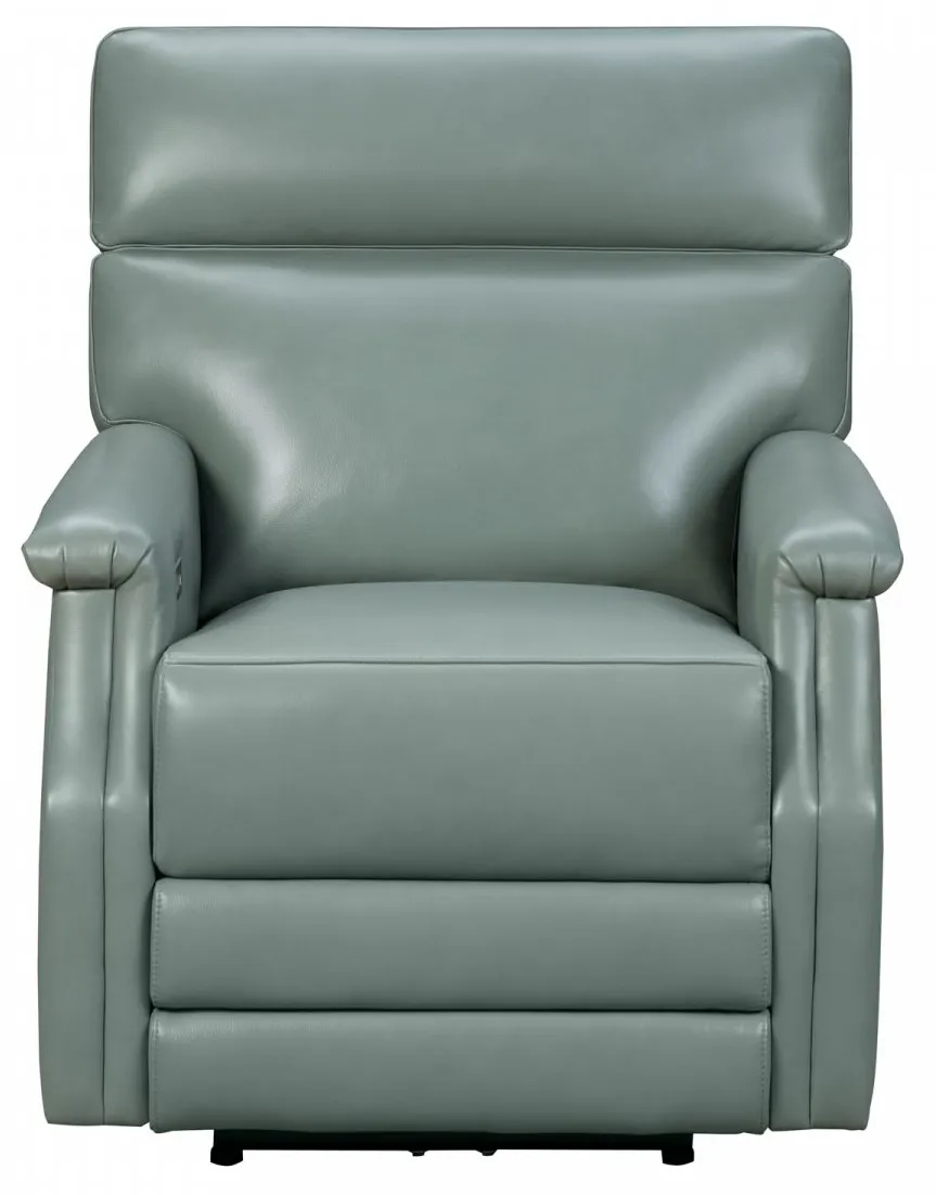 Luca Power Recliner w/ "Heads-Up" Power Forward Head Rest (Mint) In stock 9 Luca Power Recliner w/ "Heads-Up" Power Forward Head Rest (Mint) In stock