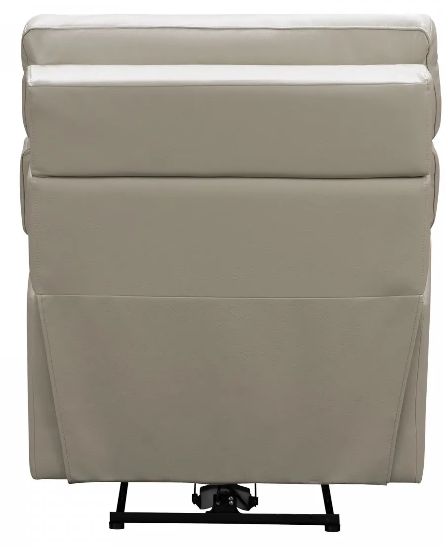 Luca Power Recliner w/ "Heads-Up" Power Forward Head Rest (Dove) In stock 9 Luca Power Recliner w/ "Heads-Up" Power Forward Head Rest (Dove) In stock