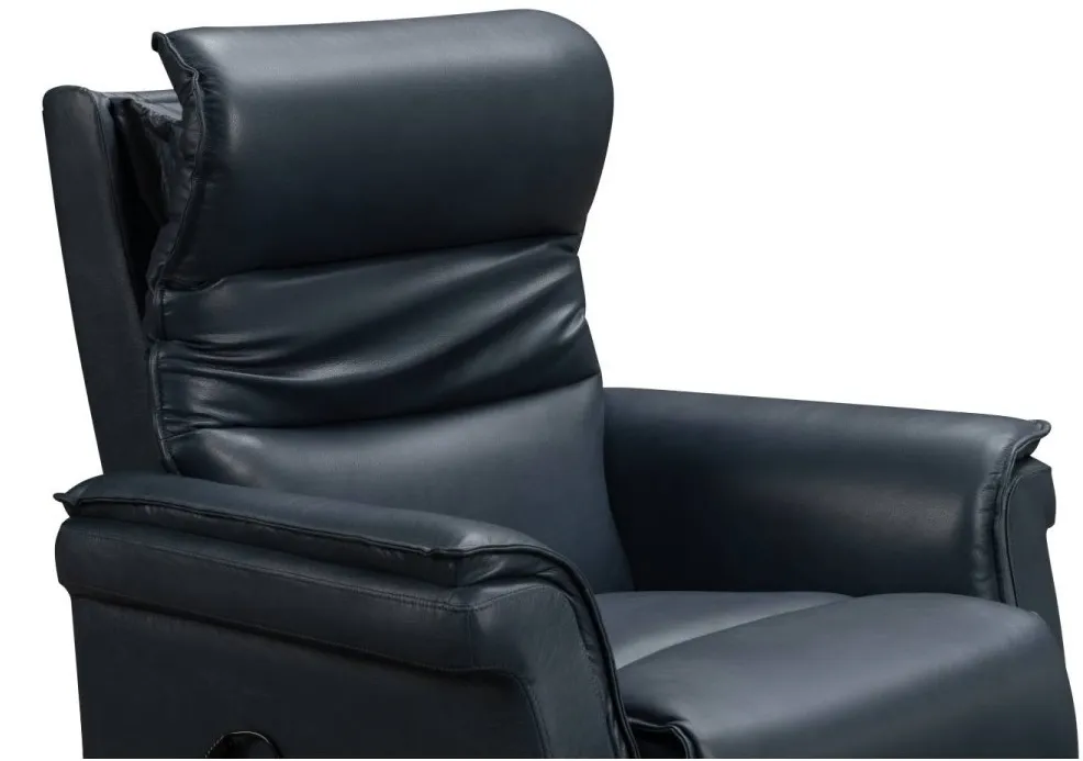 Luka Power Lift Recliner w/Power Head Rest (Blue) 350 lbs. - In stock 11 Luka Power Lift Recliner w/Power Head Rest (Blue) 350 lbs. - In stock