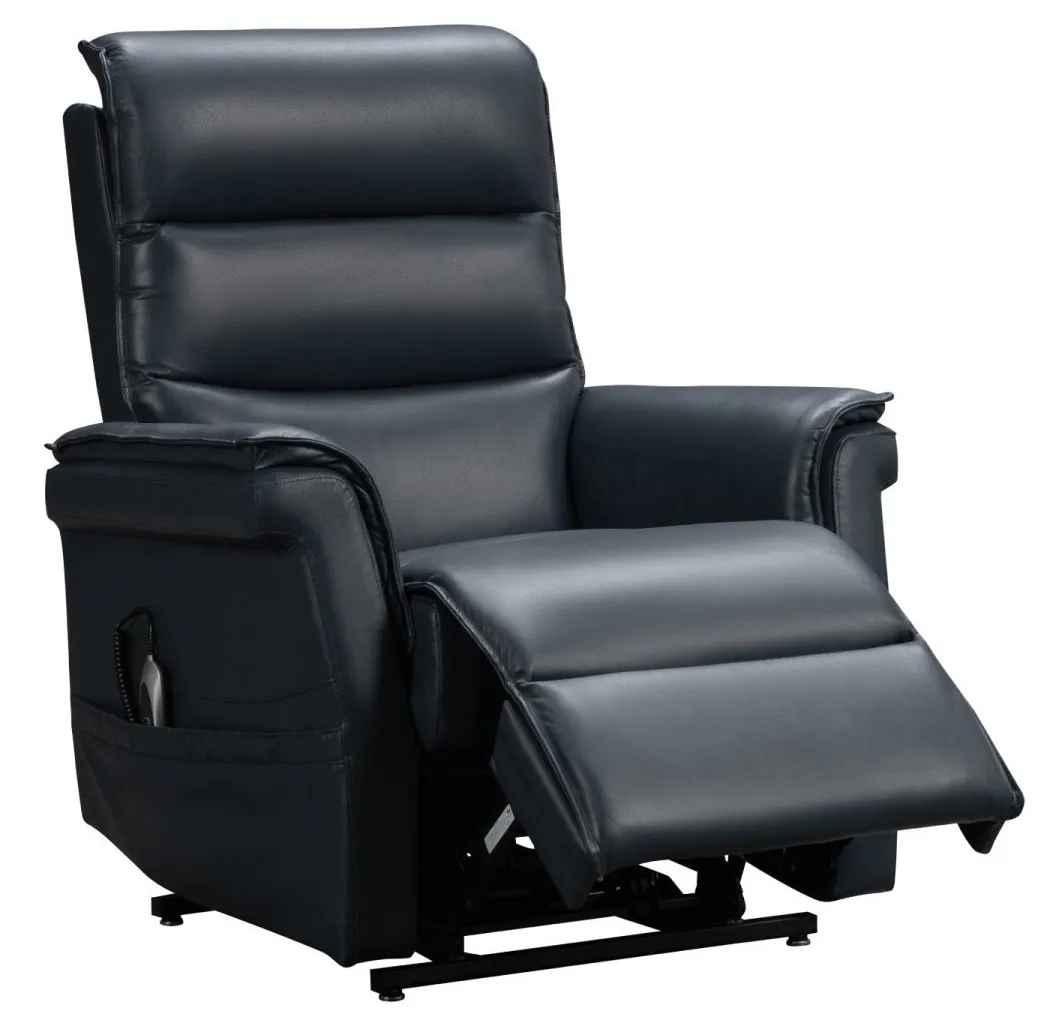 Luka Power Lift Recliner w/Power Head Rest (Blue) 350 lbs. - In stock 6 Luka Power Lift Recliner w/Power Head Rest (Blue) 350 lbs. - In stock