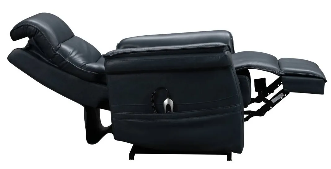 Luka Power Lift Recliner w/Power Head Rest (Blue) 350 lbs. - In stock 8 Luka Power Lift Recliner w/Power Head Rest (Blue) 350 lbs. - In stock