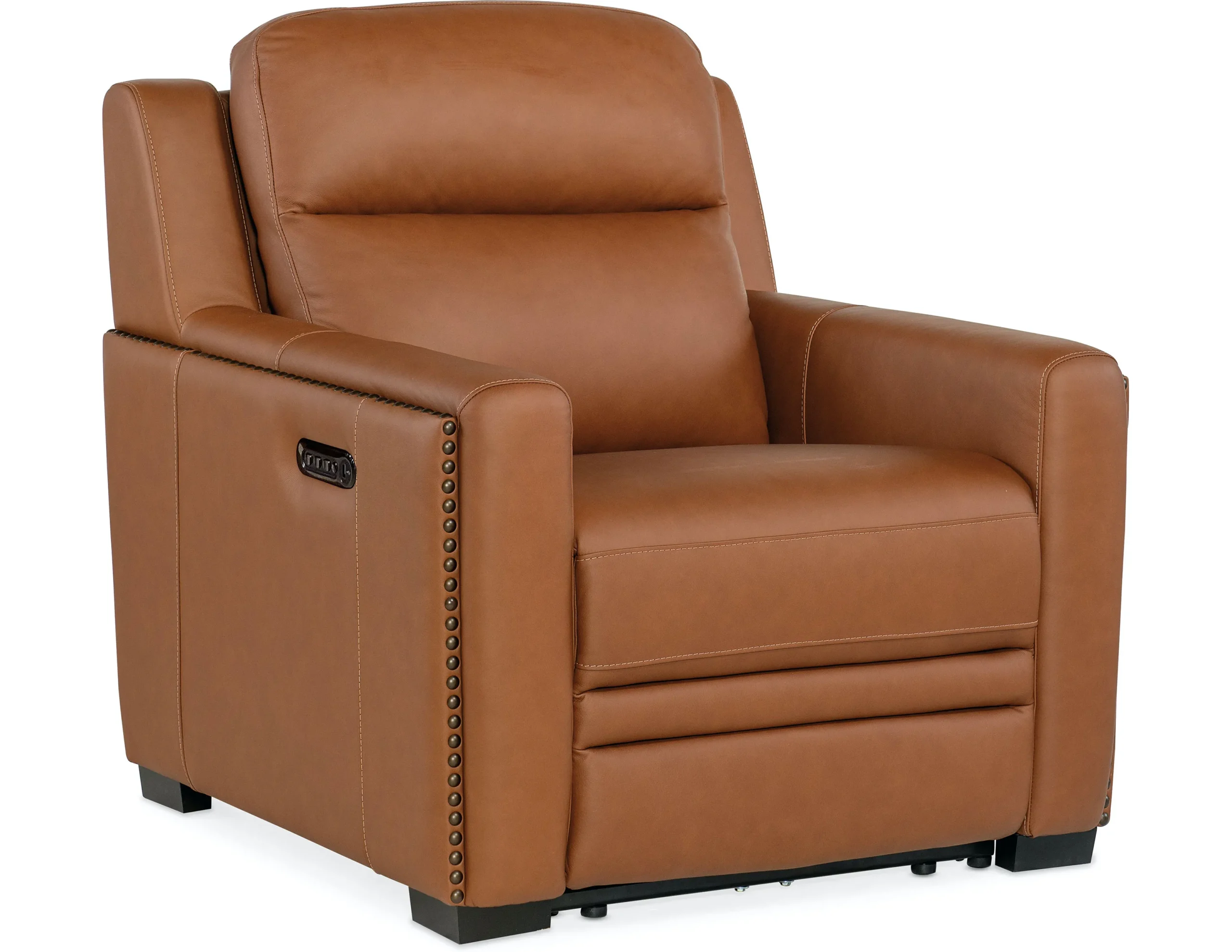 McKinley Power Recliner with Power Headrest & Lumbar (Brown) In stock 1 McKinley Power Recliner with Power Headrest & Lumbar (Brown) In stock