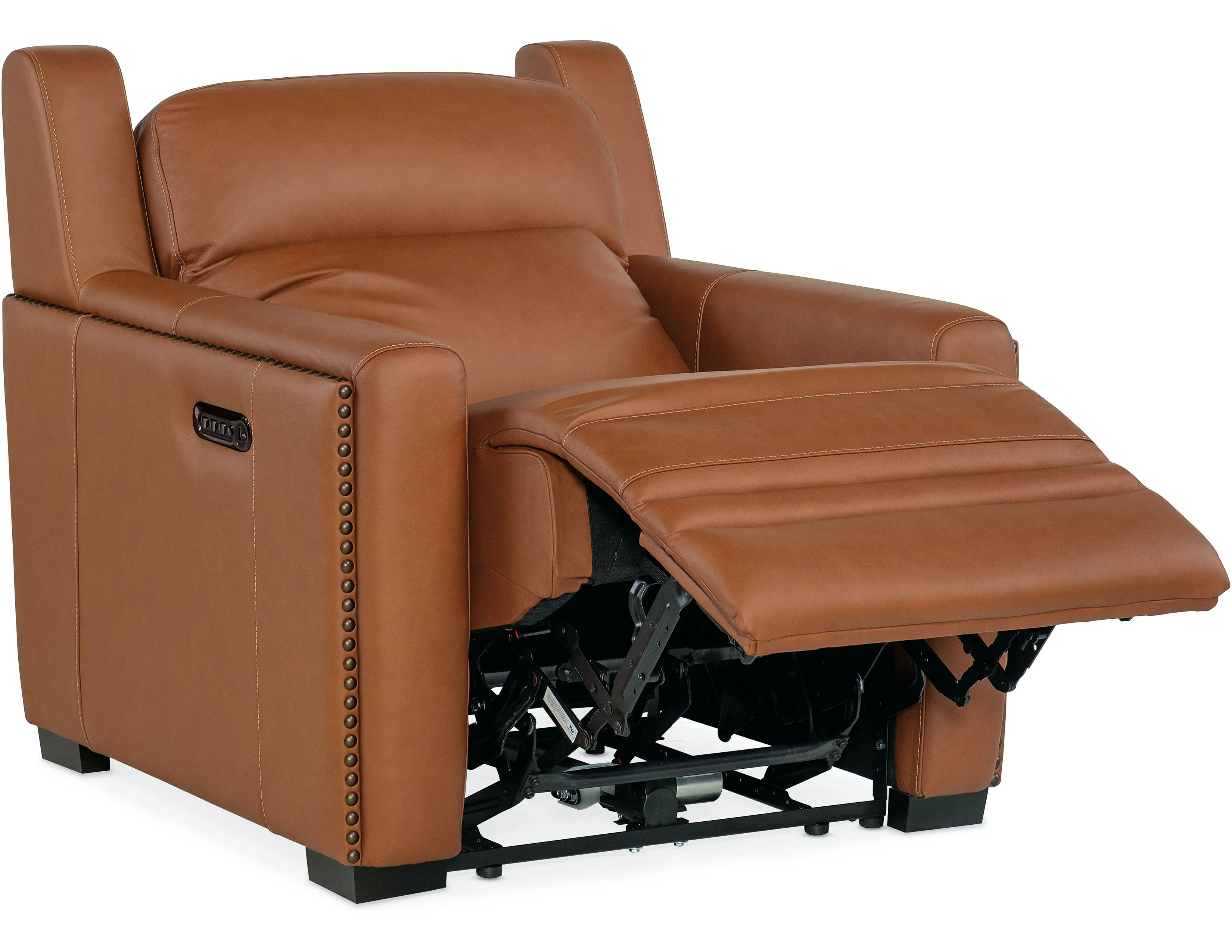 McKinley Power Recliner with Power Headrest & Lumbar (Brown) In stock 3 McKinley Power Recliner with Power Headrest & Lumbar (Brown) In stock