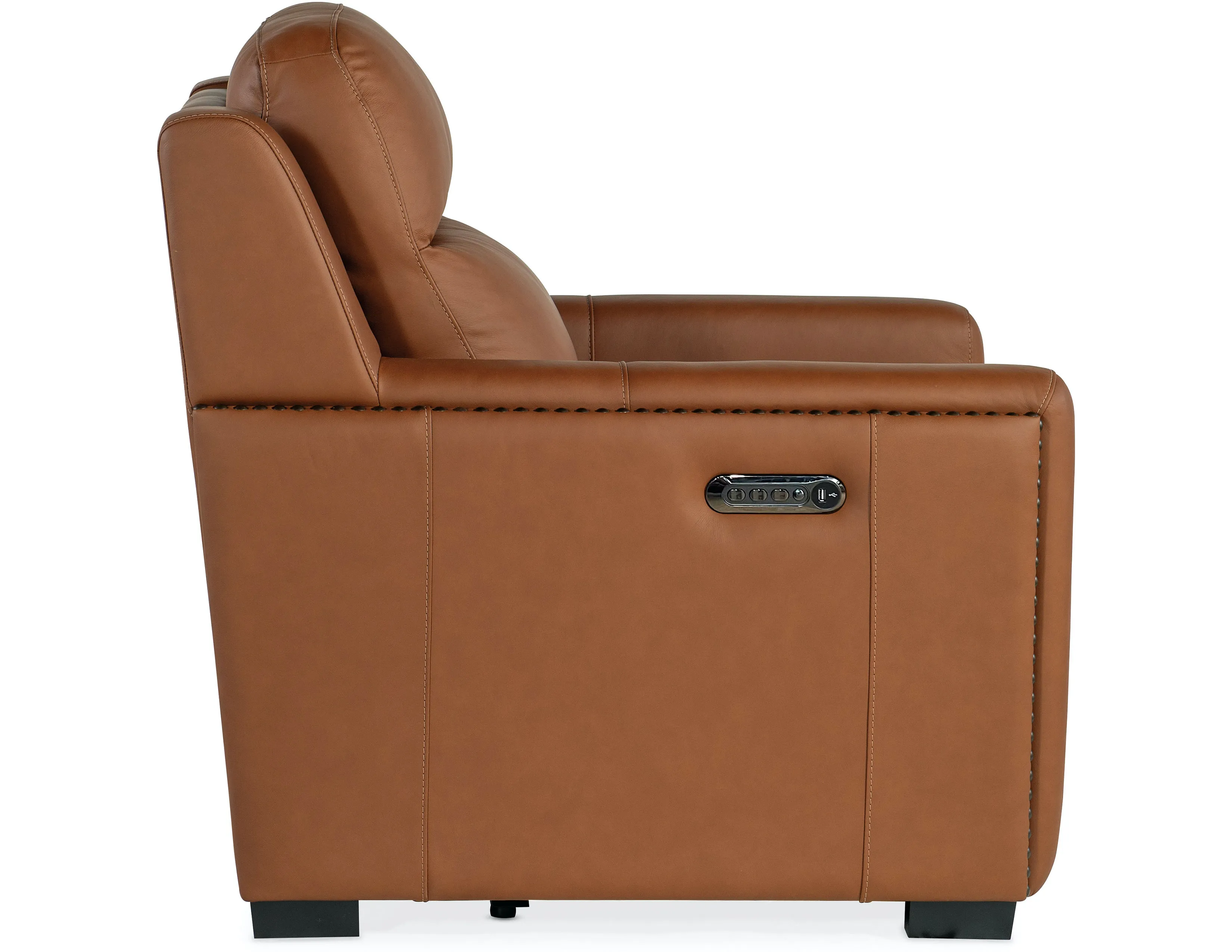 McKinley Power Recliner with Power Headrest & Lumbar (Brown) In stock 4 McKinley Power Recliner with Power Headrest & Lumbar (Brown) In stock