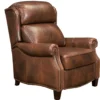 Meade Leather Recliner (Cognac) In stock 10 Meade Leather Recliner (Cognac) In stock