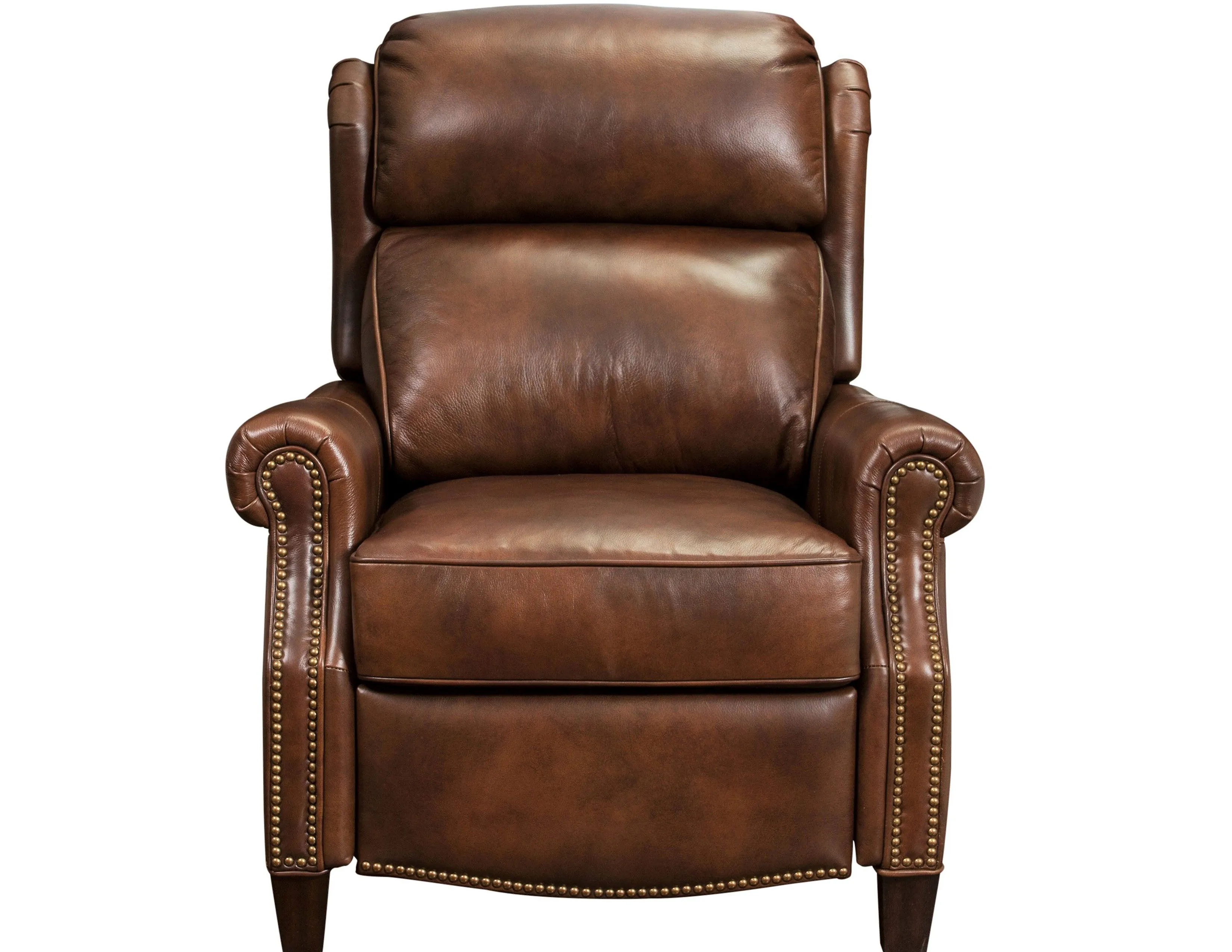 Meade Leather Recliner (Cognac) In stock 3 Meade Leather Recliner (Cognac) In stock