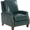 Melrose Leather Recliner (Emerald) In stock 15 Melrose Leather Recliner (Emerald) In stock