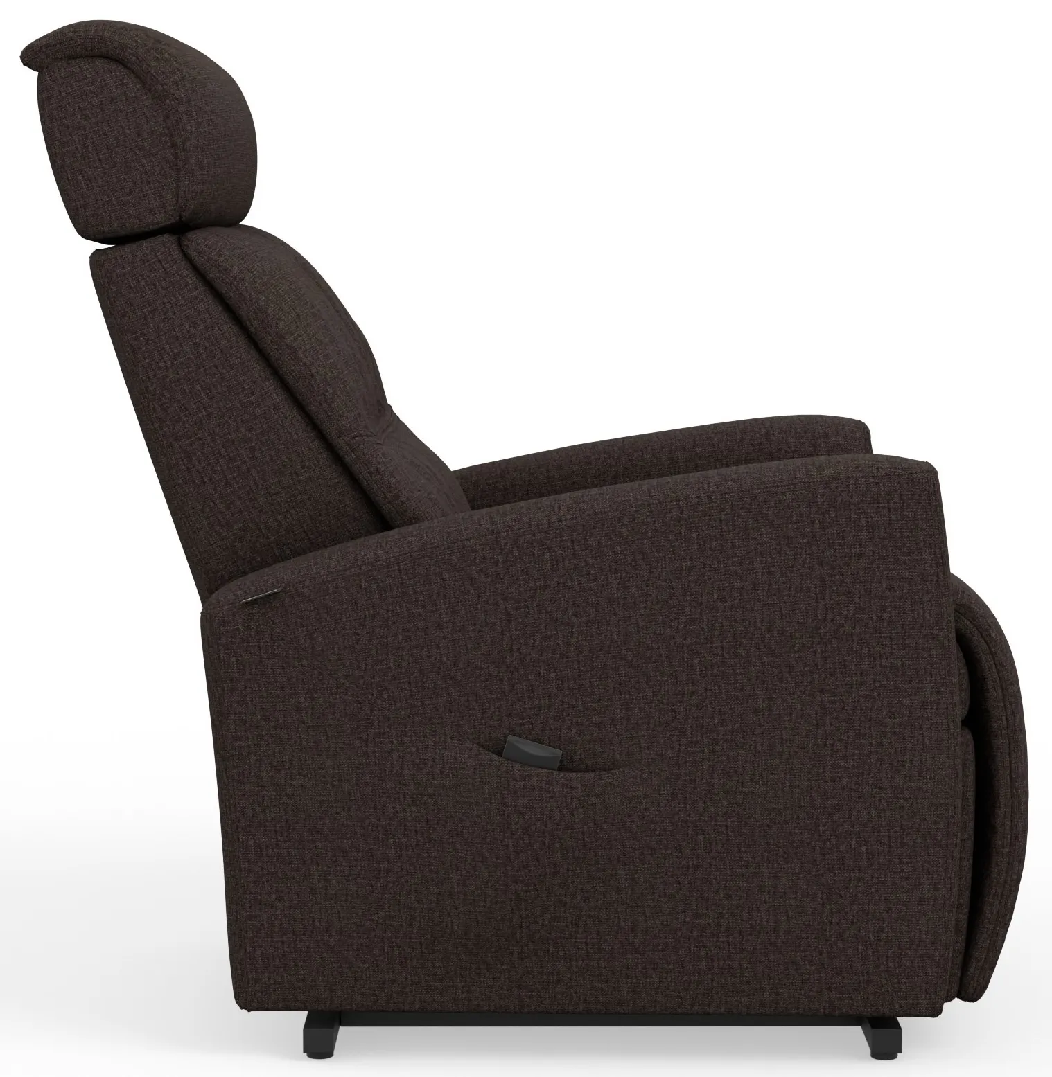 Milan 3 Motor Lift Reclining Chair Dark Brown Fabric (IN STOCK) 4 Milan 3 Motor Lift Reclining Chair Dark Brown Fabric (IN STOCK)