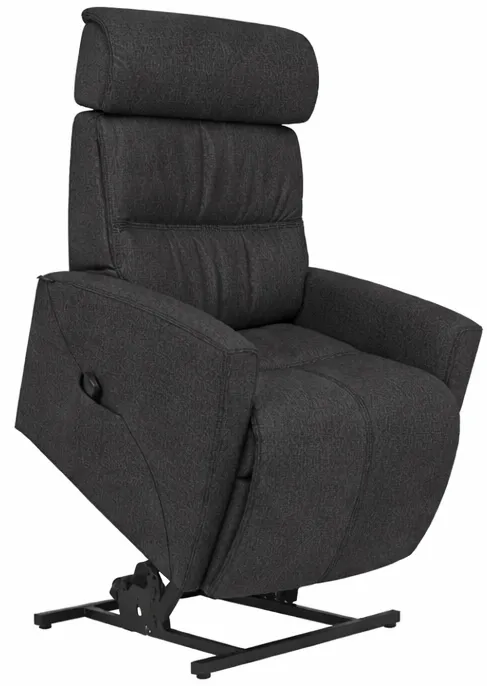 Milan 3 Motor Lift Reclining Fabric Chair Graphite (IN STOCK) 1 Milan 3 Motor Lift Reclining Fabric Chair Graphite (IN STOCK)