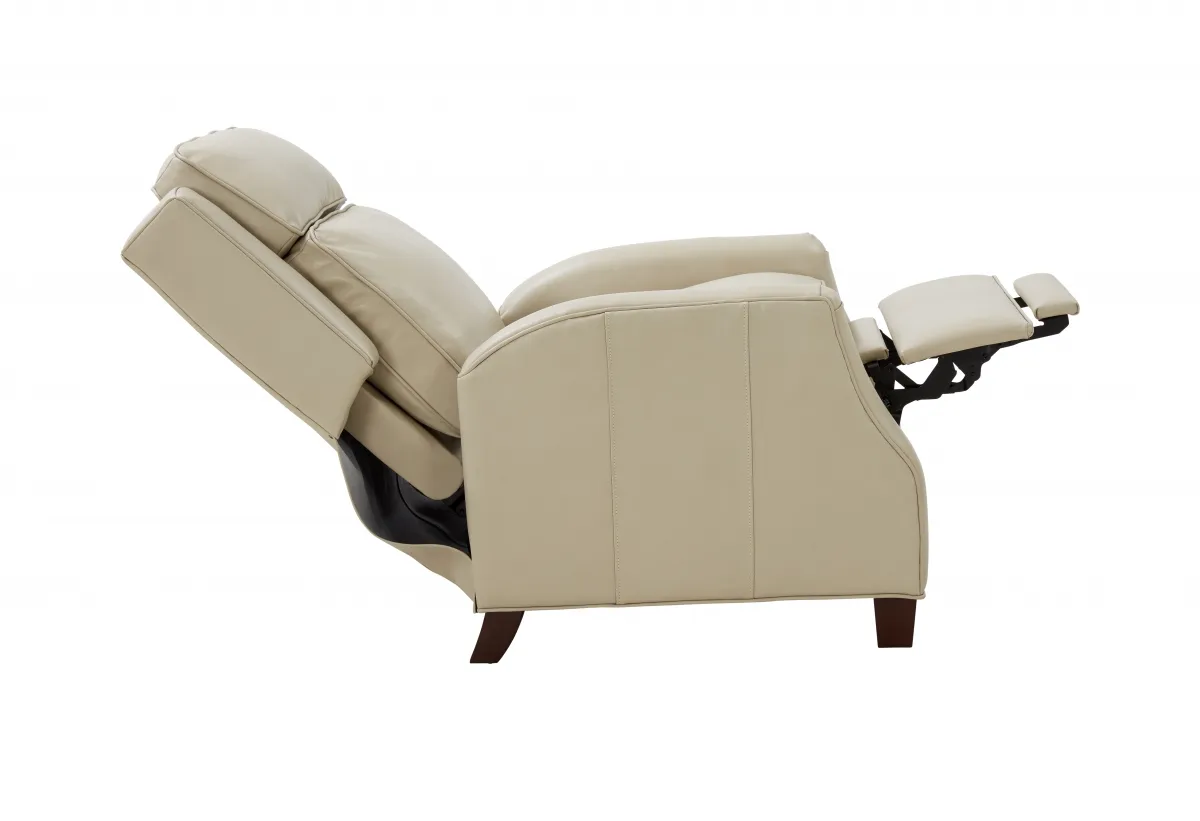 Nixon Leather Recliner (Parchment) - In stock 5 Nixon Leather Recliner (Parchment) - In stock