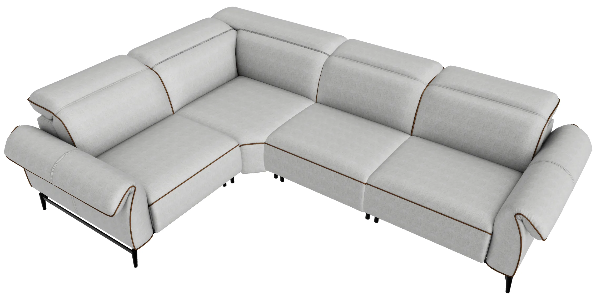 Leggiadro C143 Power Reclining Sectional (+40 fabrics) 8 Leggiadro C143 Power Reclining Sectional (+40 fabrics)