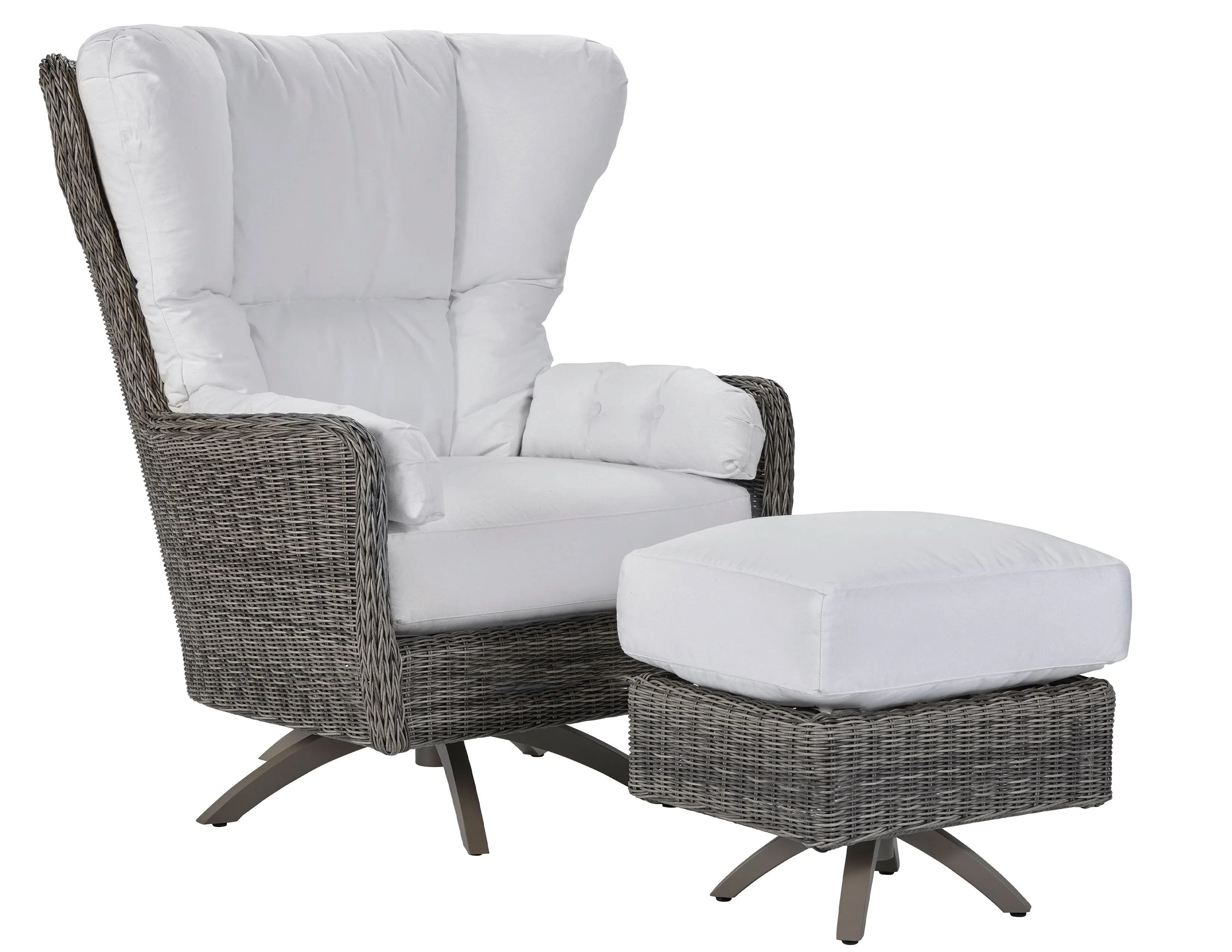 Cocoon High Back Swivel Chair and Ottoman - Made to order fabrics 11 Cocoon High Back Swivel Chair and Ottoman - Made to order fabrics