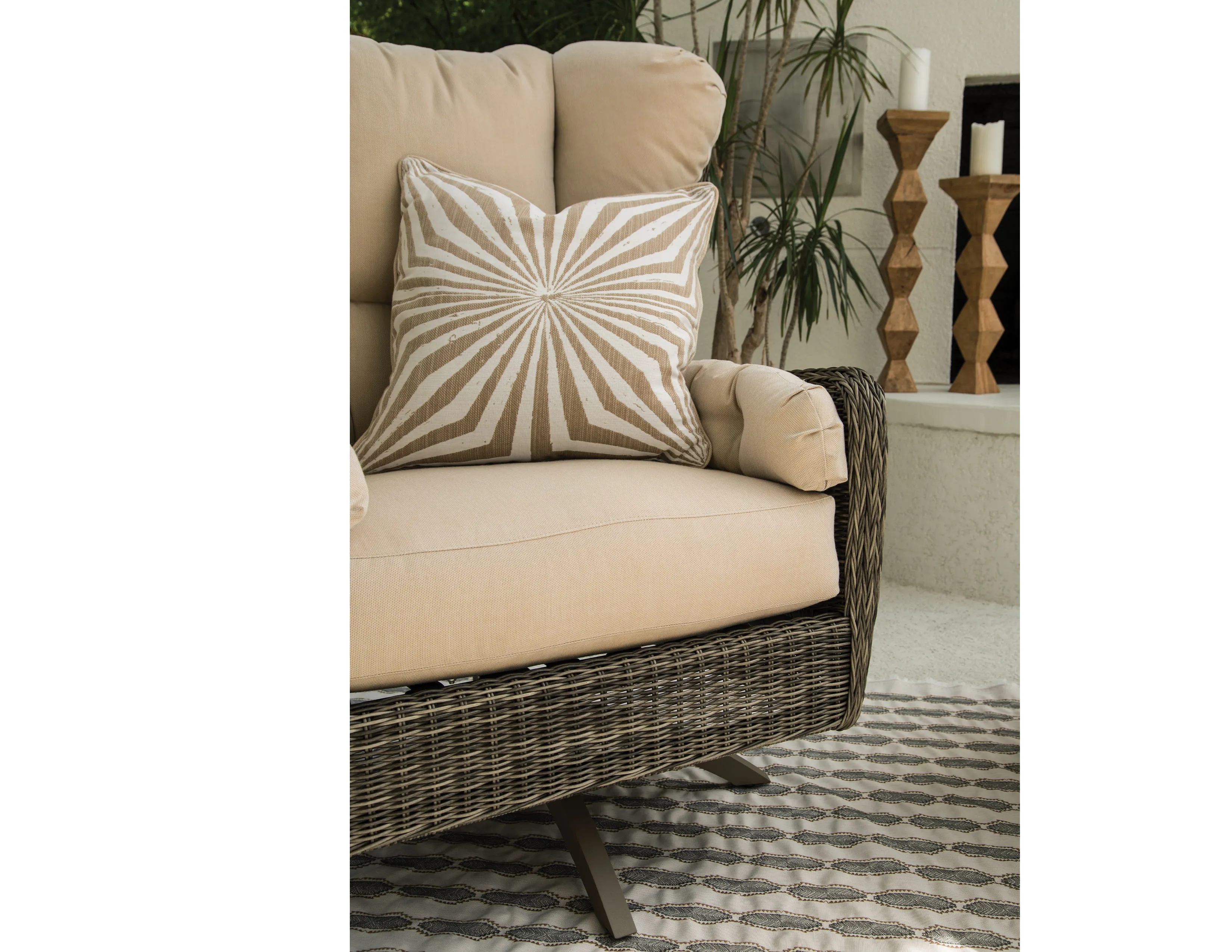 Cocoon High Back Swivel Chair and Ottoman - Made to order fabrics 5 Cocoon High Back Swivel Chair and Ottoman - Made to order fabrics