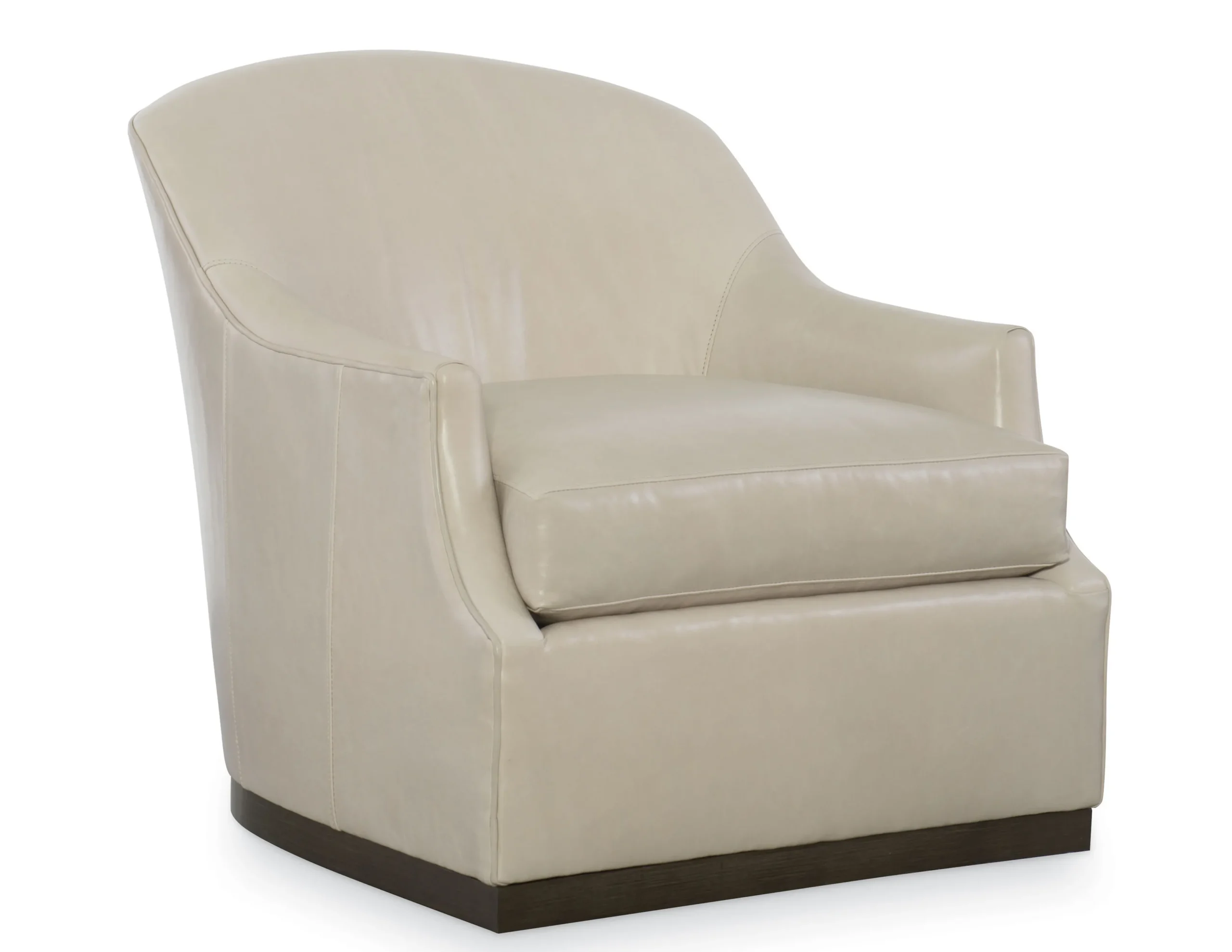 Lincoln Leather Swivel Chair (+45 leathers) 1 Lincoln Leather Swivel Chair (+45 leathers)