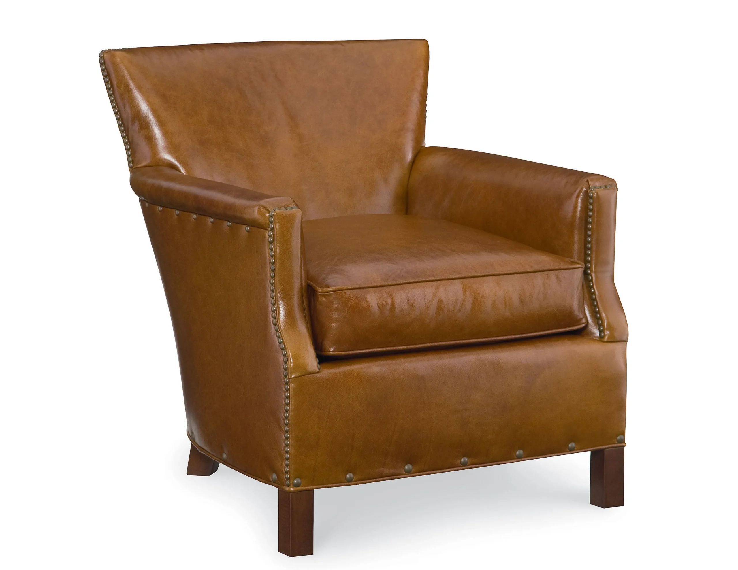 Francois Leather Club Chair - Swivel Available (+45 leathers) 1 Francois Leather Club Chair - Swivel Available (+45 leathers)