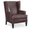 Eliot Nail Head Leather Wing Chair (+45 leathers) 6 Eliot Nail Head Leather Wing Chair (+45 leathers)